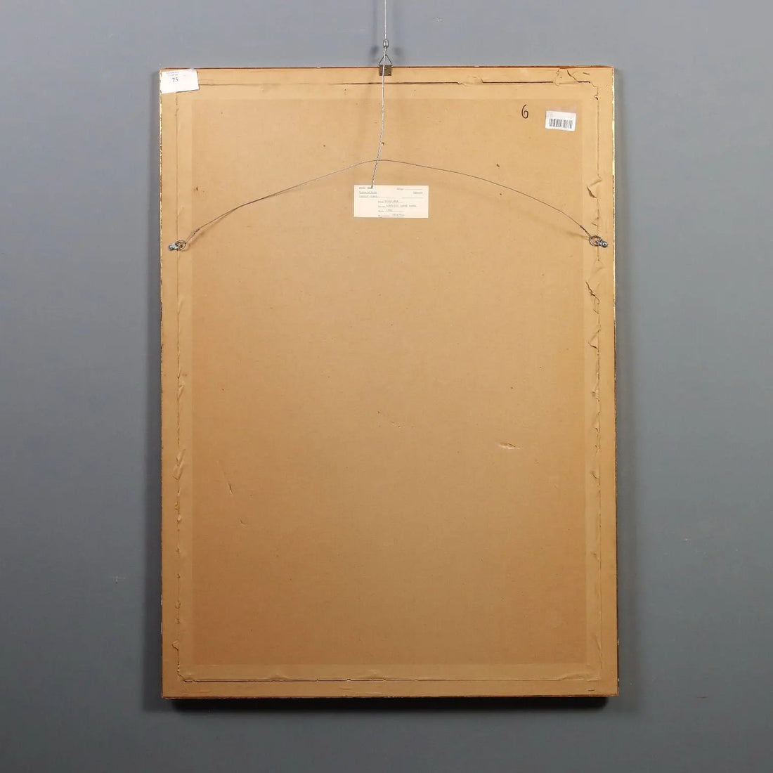 Contemporary Painting Carlos Zerpa Acrylic on Cardboard 1985