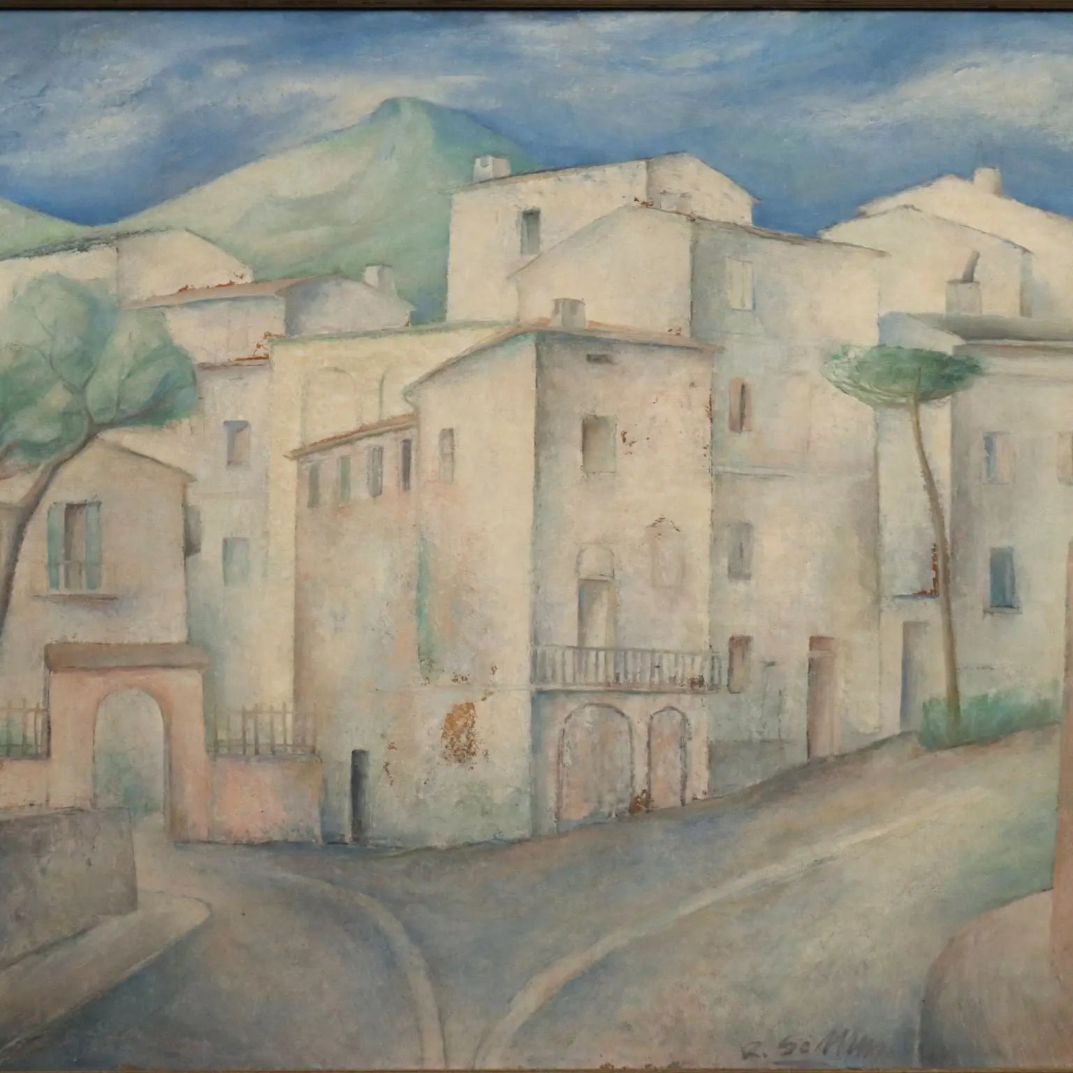 Contemporary Artwork Signed Renzo Sommaruga XX Century