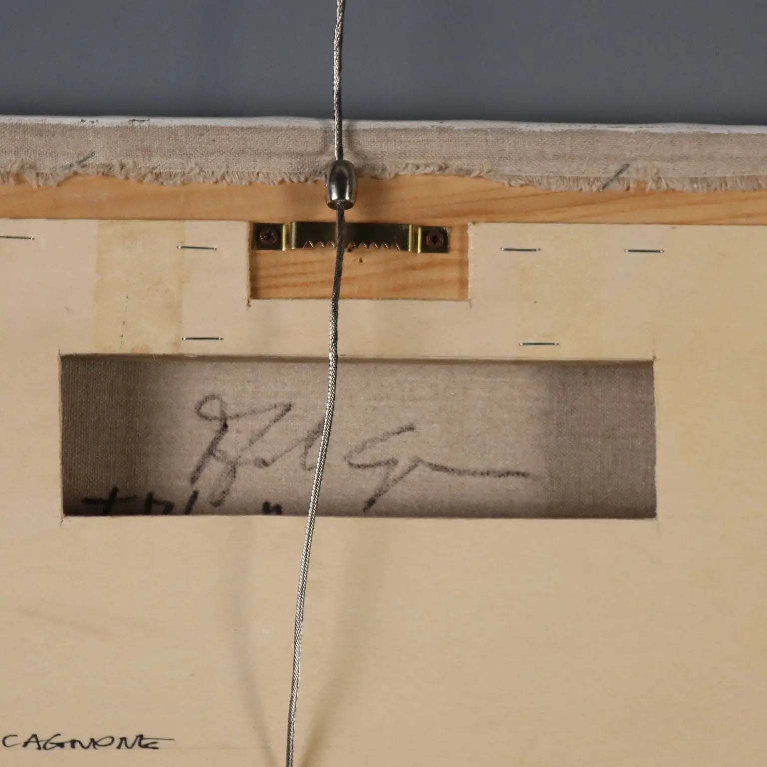 Contemporary Artwork Signed Angelo Cagnone Mixed Technique 2017
