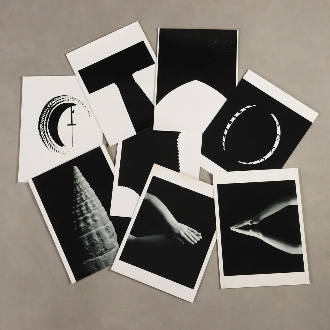 Group Eight Photographs by Nicoletta Giordano Black and White Italy