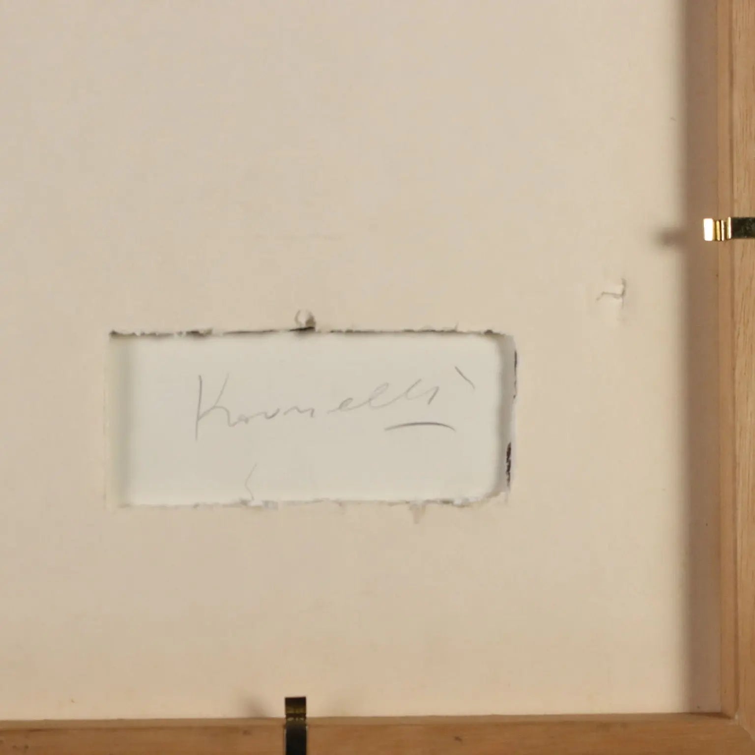 Contemporary Litograph Signed Jannis Kounellis Trains 2002
