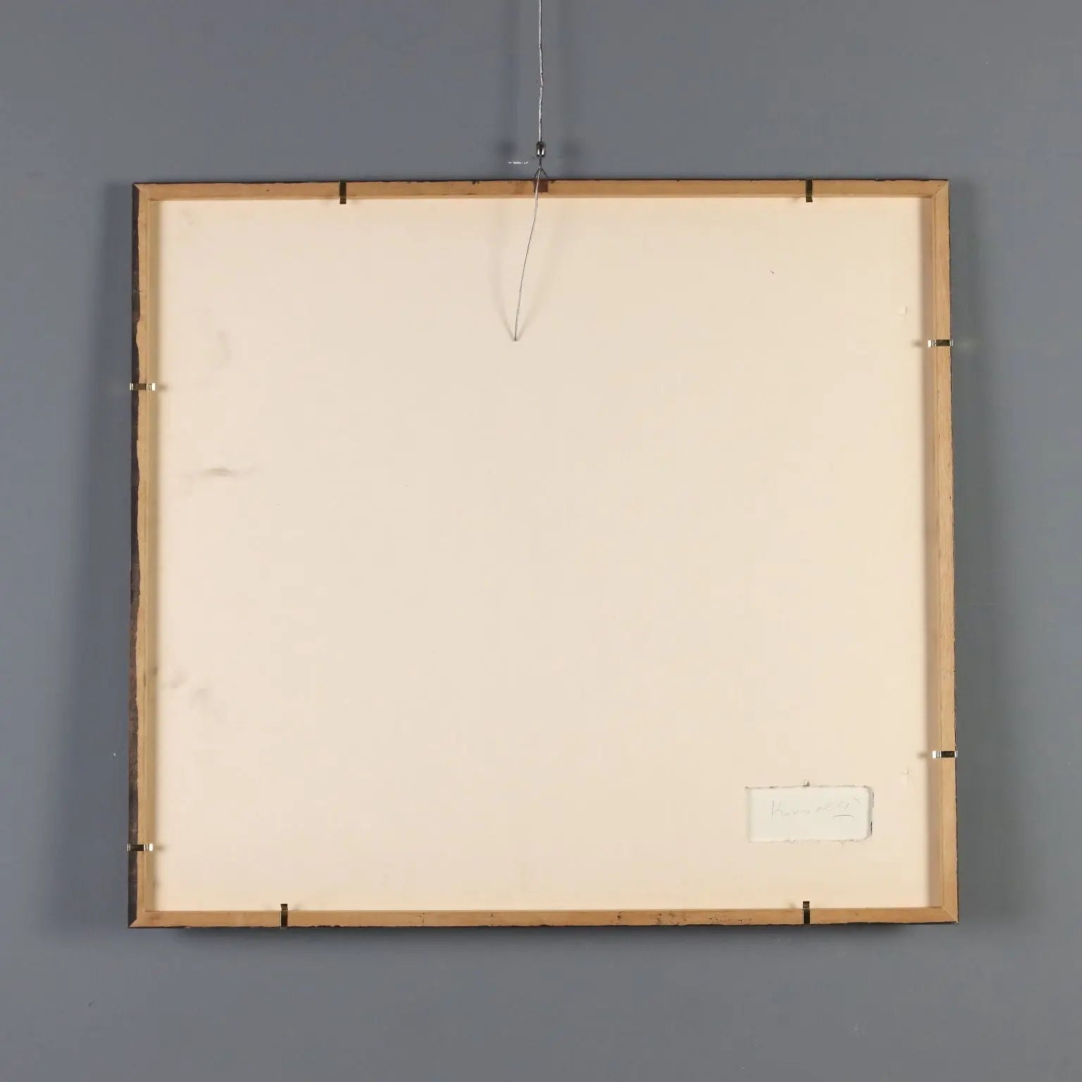 Contemporary Litograph Signed Jannis Kounellis Trains 2002