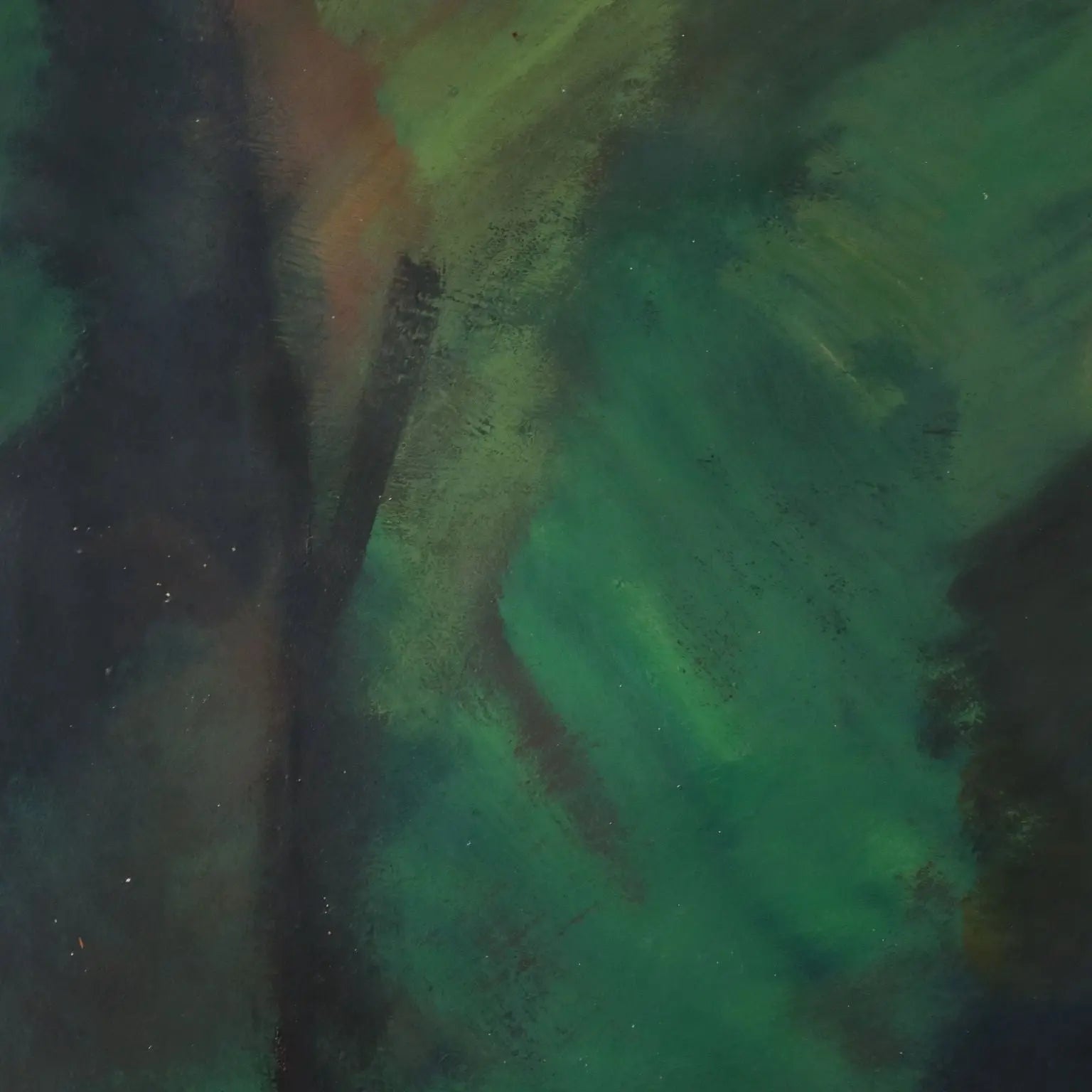 Modern Painting Signed Gian Rodolfo D'Accardi Ride in the Woods 1955