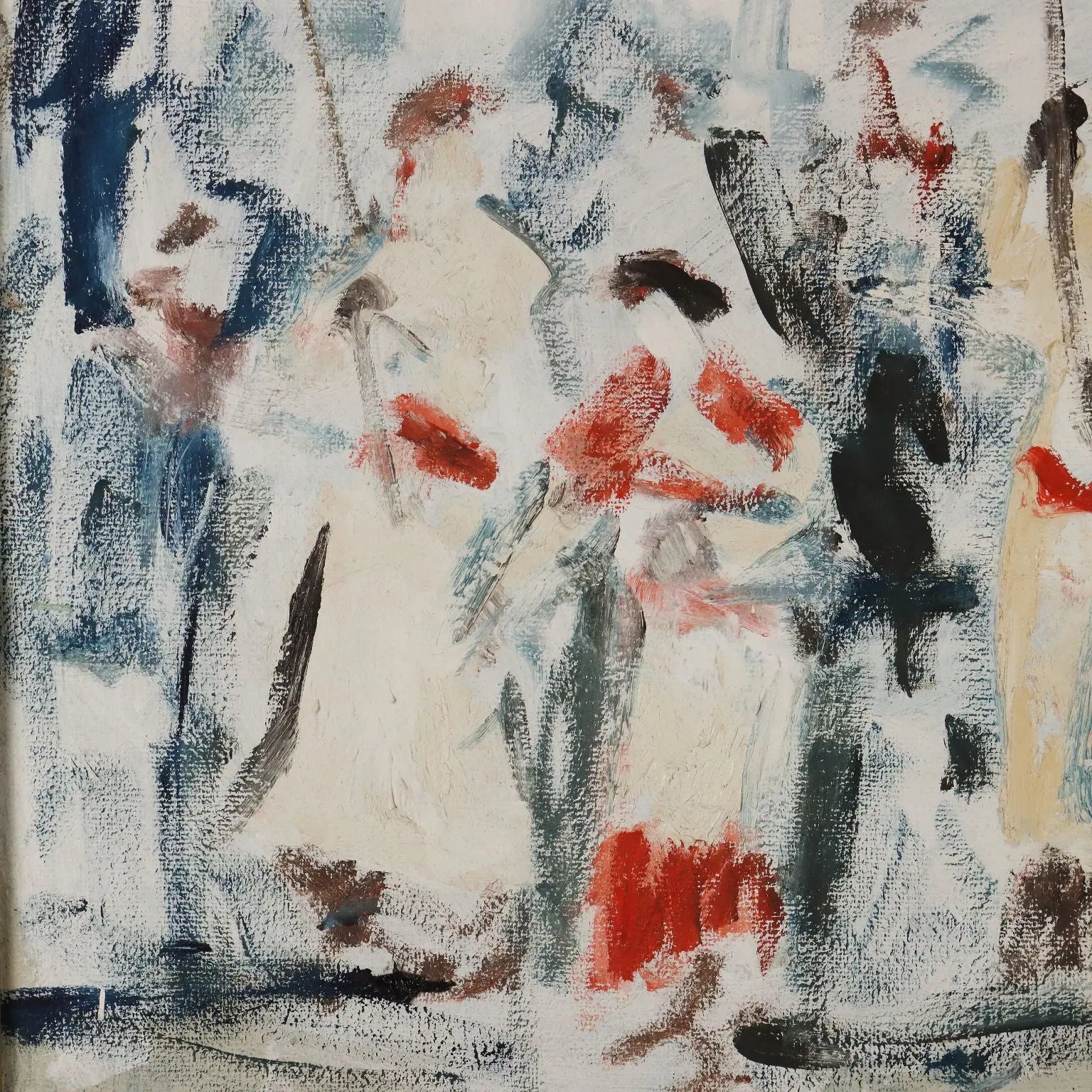 Contemporary Painting Fernando Wamprechts Procession I, 1982