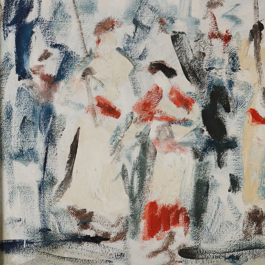 Contemporary Painting Fernando Wamprechts Procession I, 1982