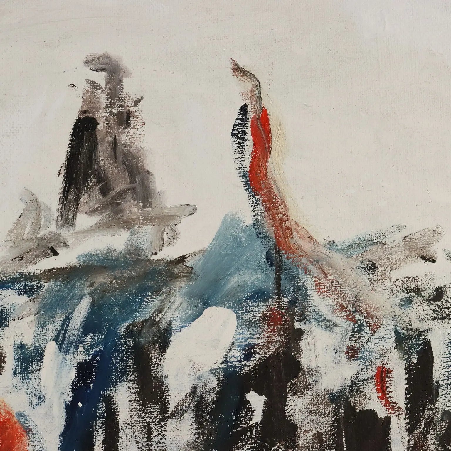Contemporary Painting Fernando Wamprechts Procession I, 1982