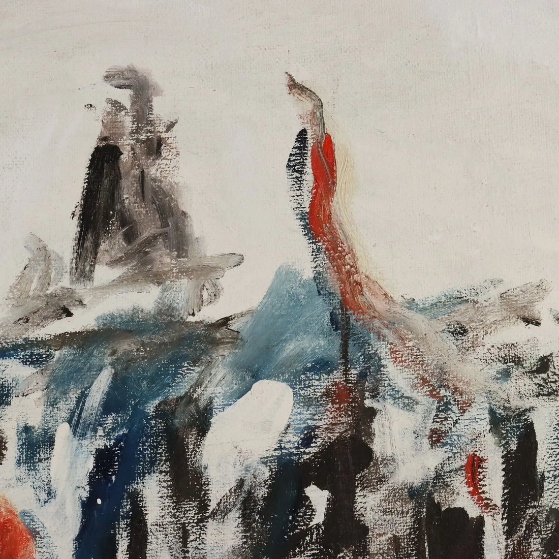 Contemporary Painting Fernando Wamprechts Procession I, 1982