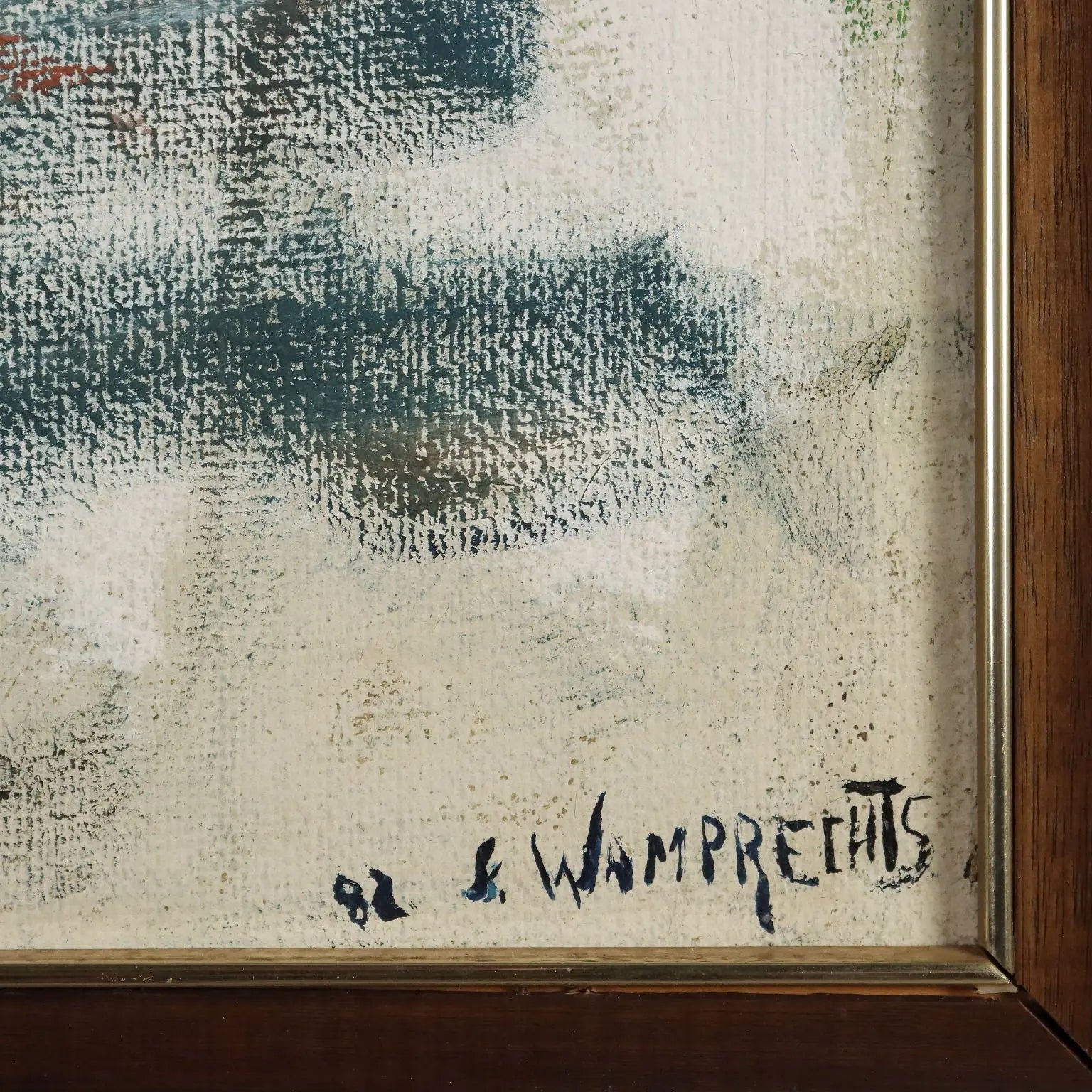 Contemporary Painting Fernando Wamprechts Procession I, 1982