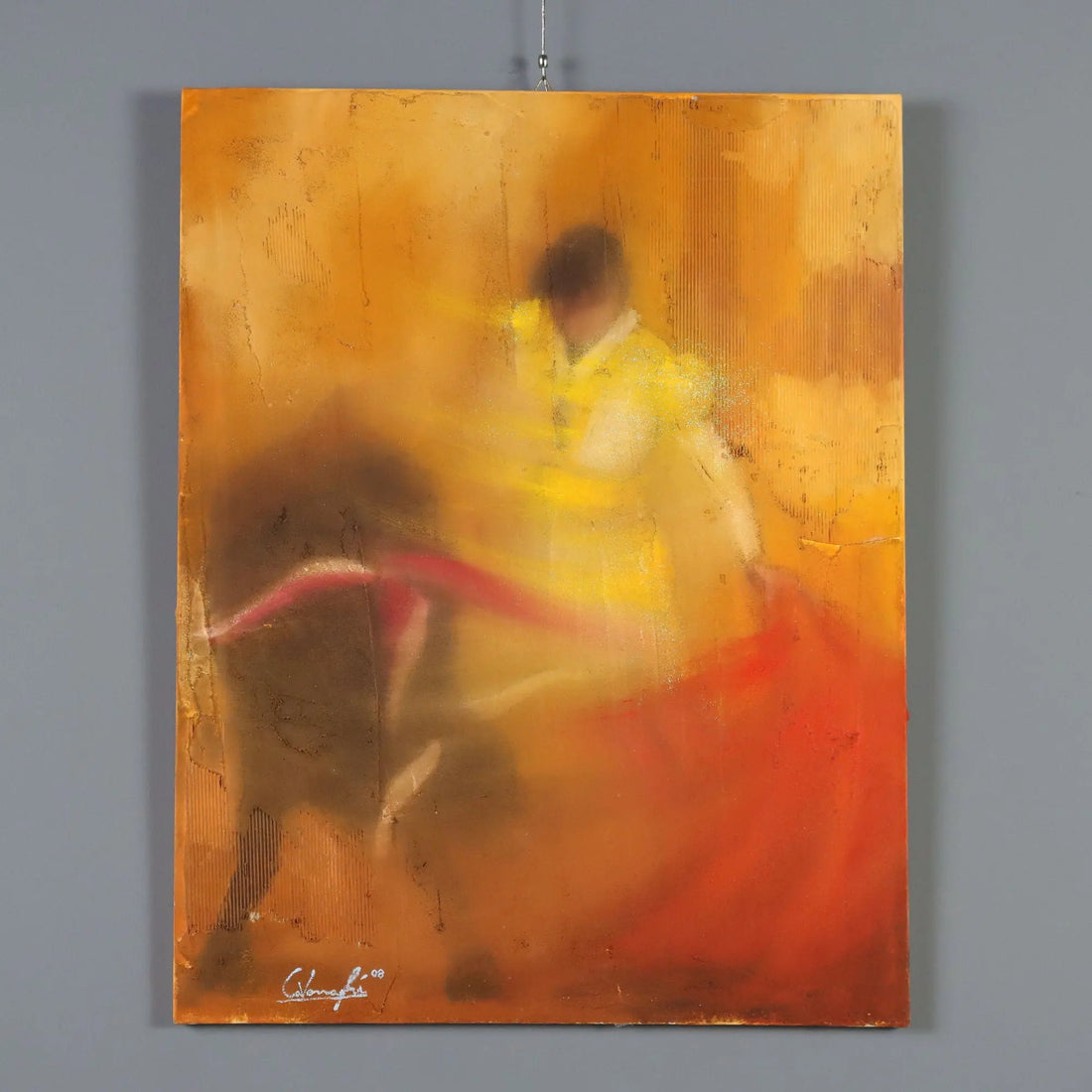 Modern Painting Signed Gianpietro Cavenaghi Metaphor of Life 2008