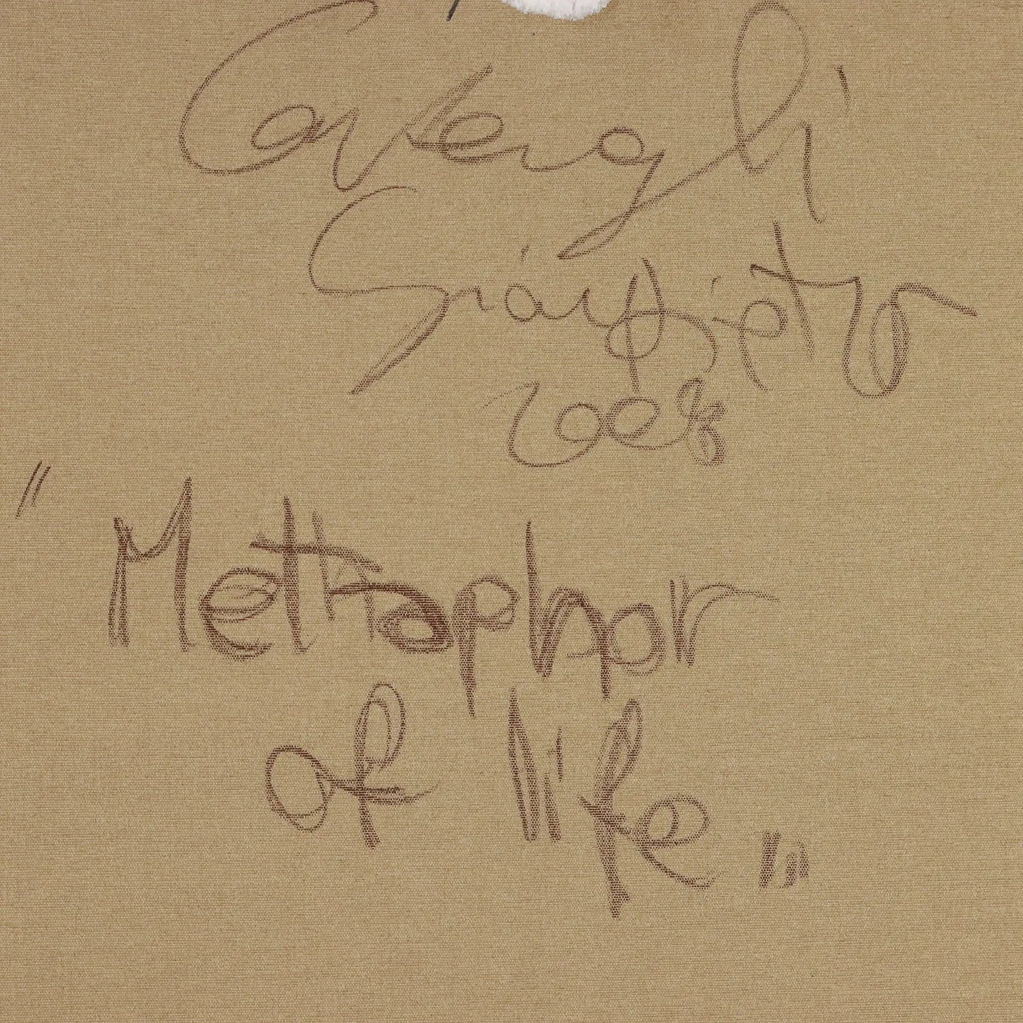 Modern Painting Signed Gianpietro Cavenaghi Metaphor of Life 2008