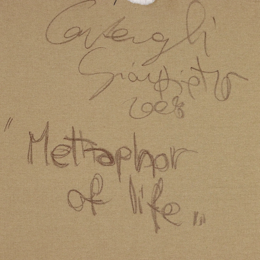 Modern Painting Signed Gianpietro Cavenaghi Metaphor of Life 2008