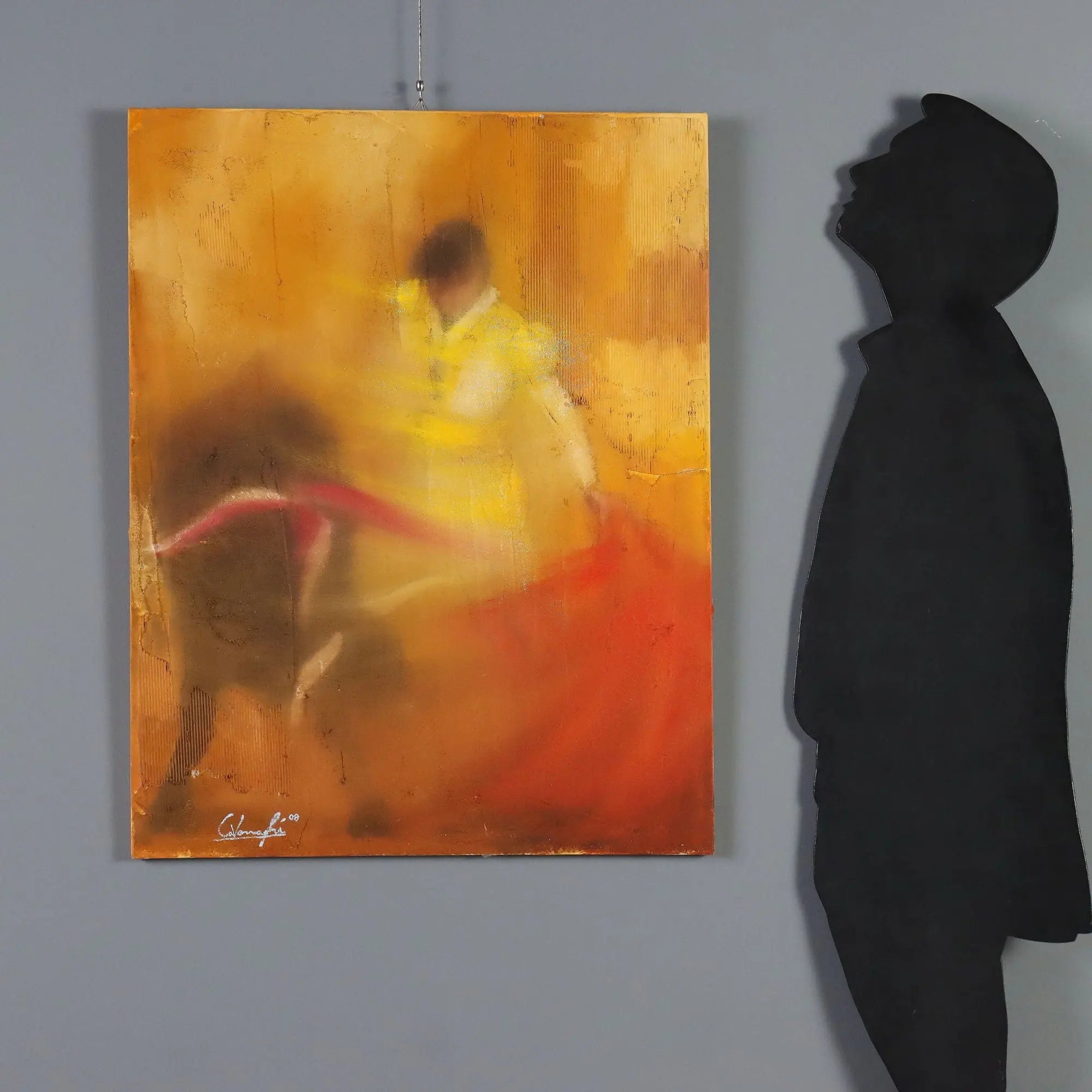 Modern Painting Signed Gianpietro Cavenaghi Metaphor of Life 2008