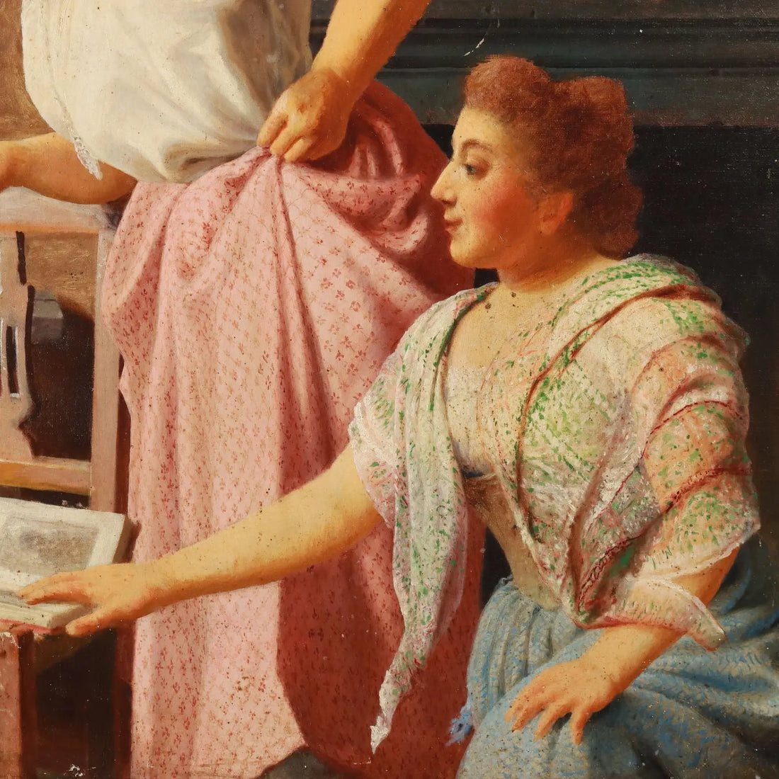 Interior Scene Attr. to G. Bellei Oil on Canvas XIX Century - Interior scene | Art | 20th Century