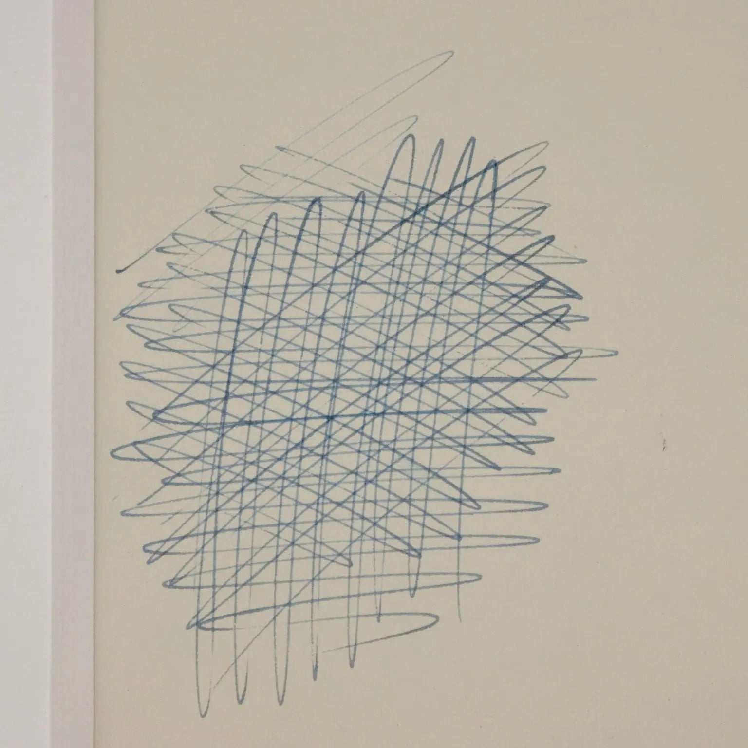 Pen Drawing by Mario Tozzi Figure in Rest 1969 with Authentication Fra - Figure in Rest 1969 | Art | 20th Century
