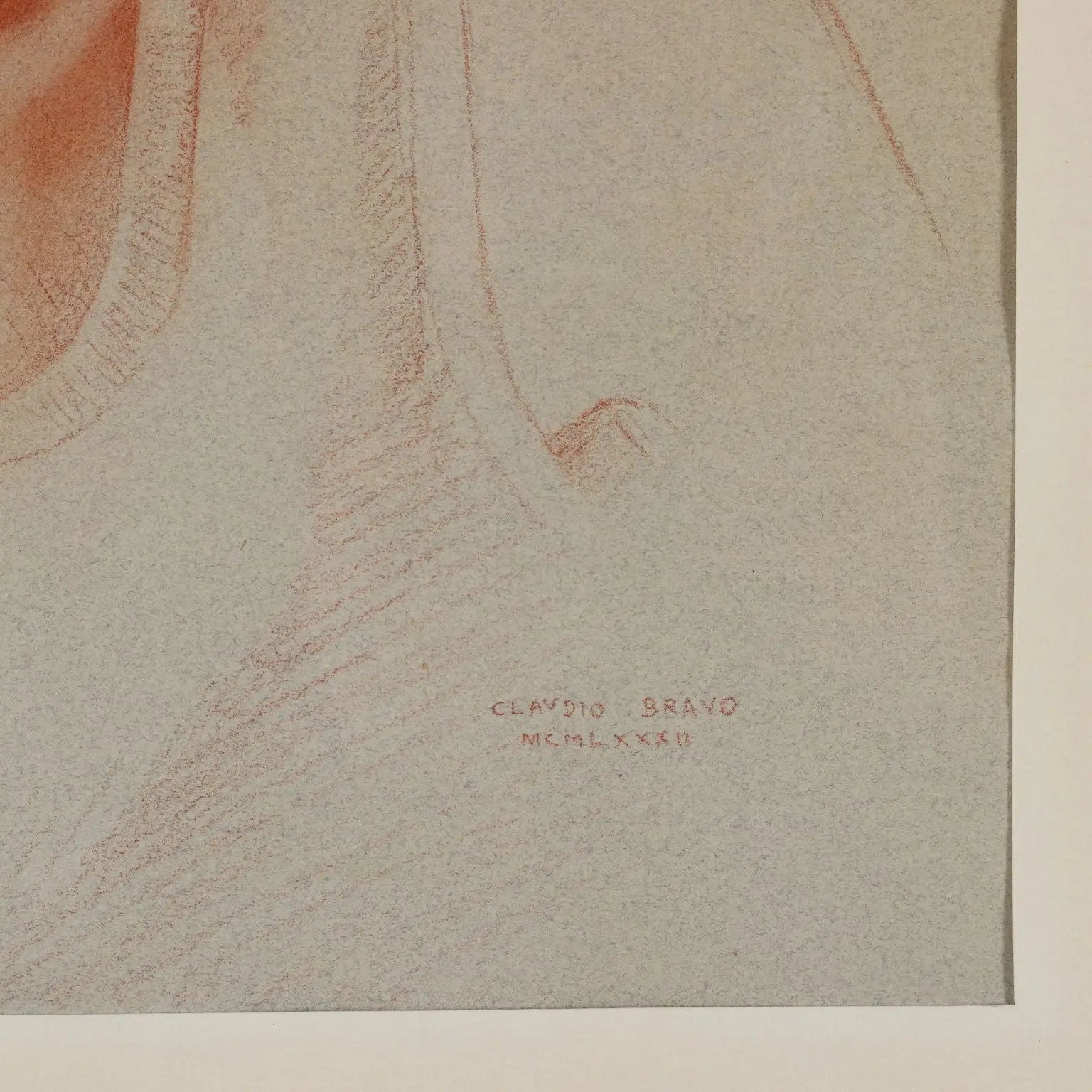 Modern Drawing C. Bravo Camus Chiquito Futbolista de Tanger 1982