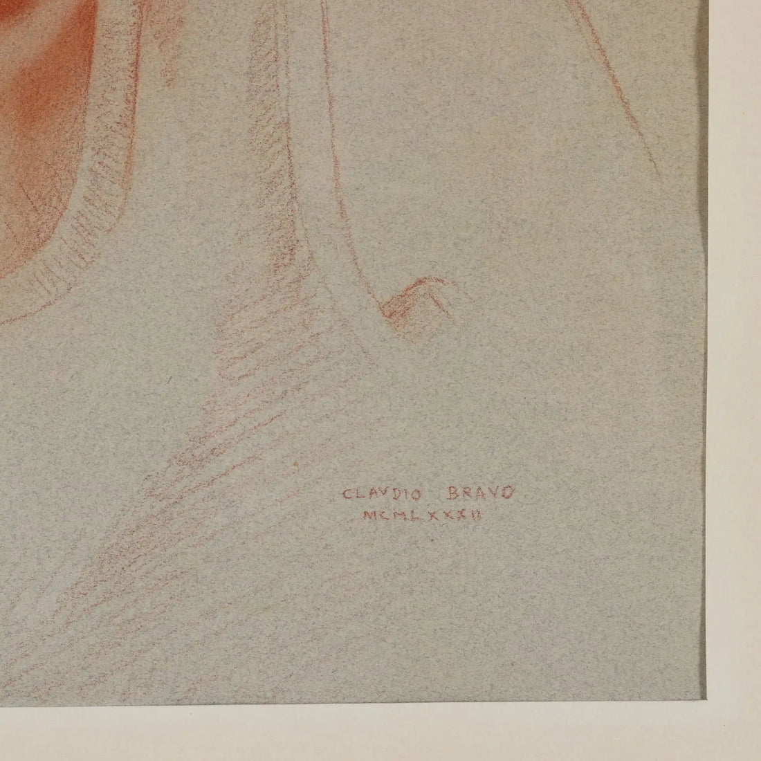 Modern Drawing C. Bravo Camus Chiquito Futbolista de Tanger 1982
