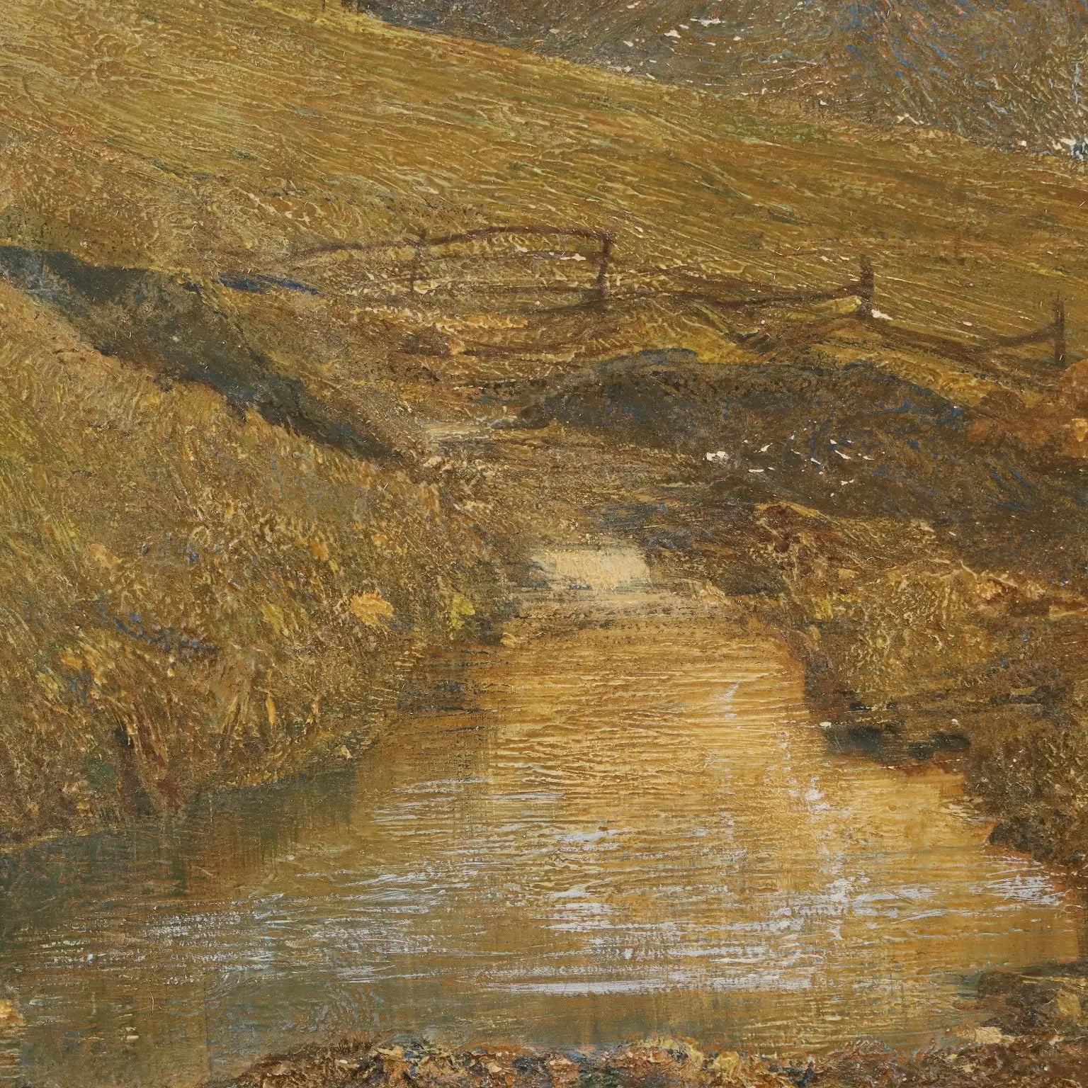 Modern Painting Signed G. Federici Mountain Landscape Oil on Canvas - Mountain Landscape | Art | 20th Century