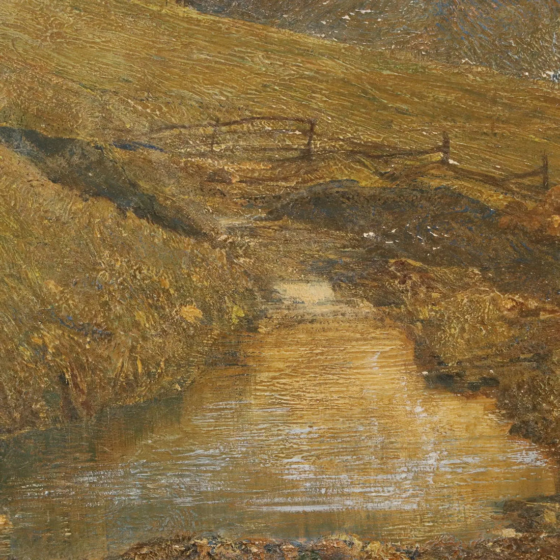Modern Painting Signed G. Federici Mountain Landscape Oil on Canvas - Mountain Landscape | Art | 20th Century
