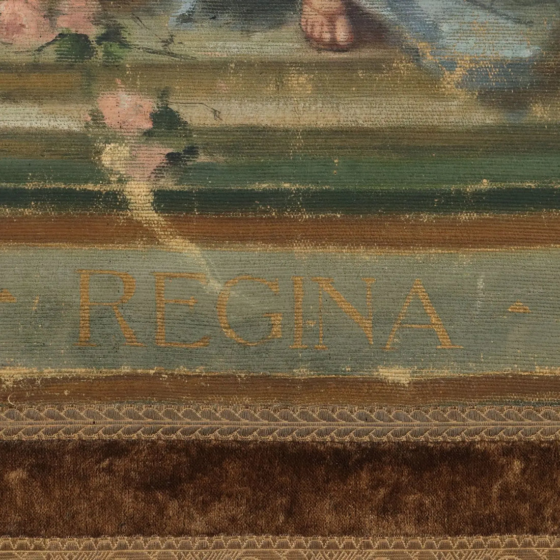 Antique Standard Religious Subject Painting on Canvas XIX-XX Century | Art | 20th Century