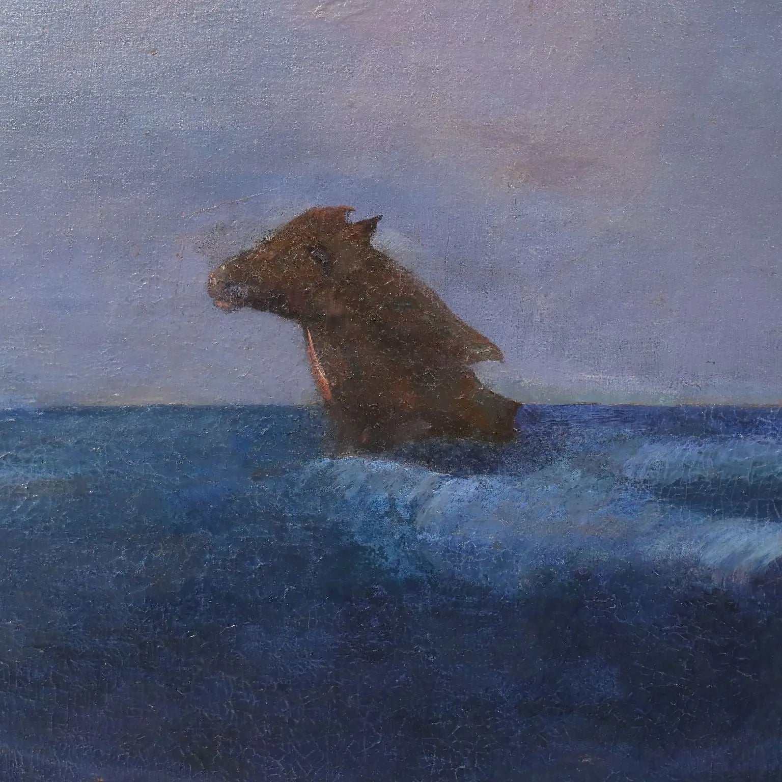 Modern Painting Signed Luigi Brignoli Oil on Canvas 1935 - The Birth of Venus, 1935 | Art | 20th Century