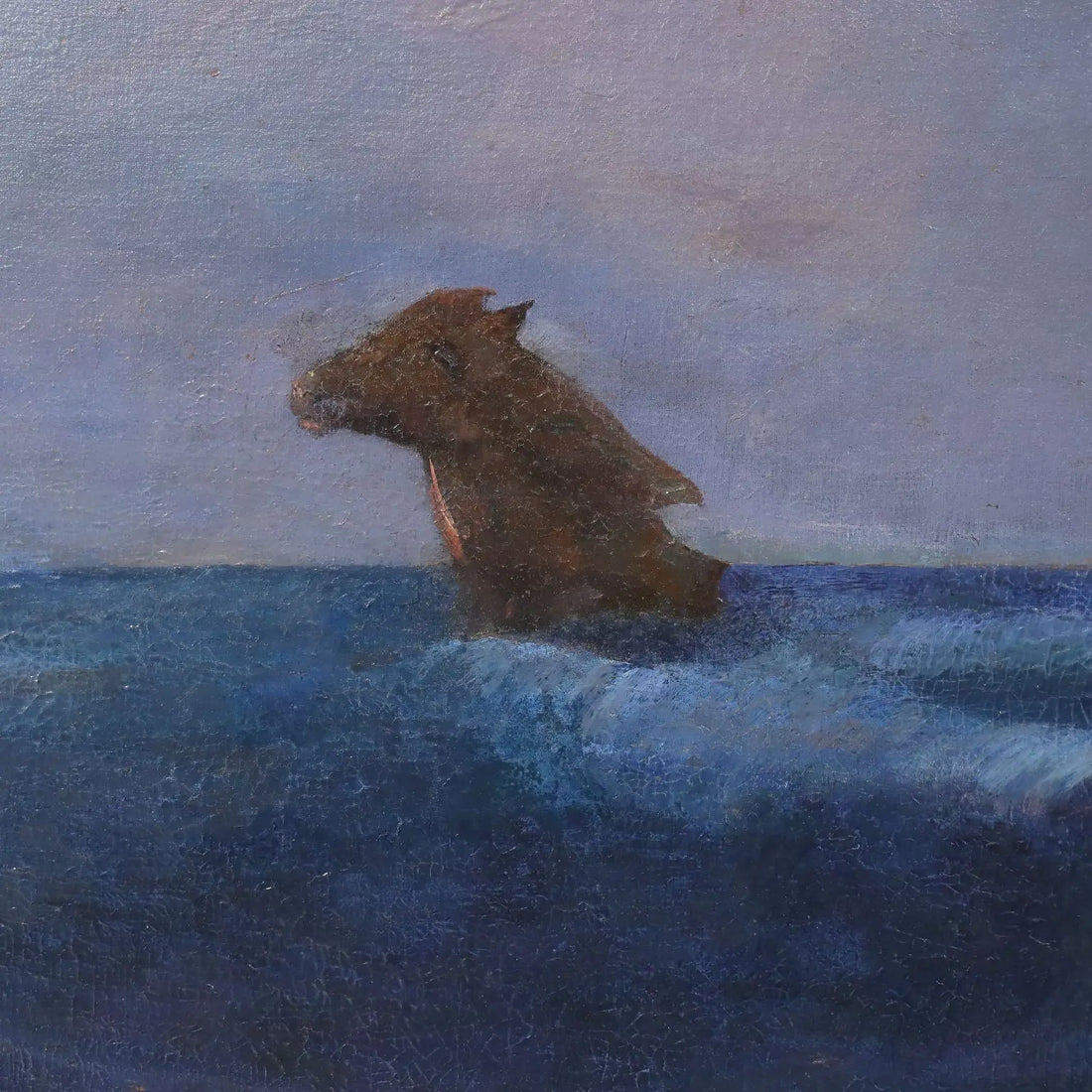 Modern Painting Signed Luigi Brignoli Oil on Canvas 1935 - The Birth of Venus, 1935 | Art | 20th Century