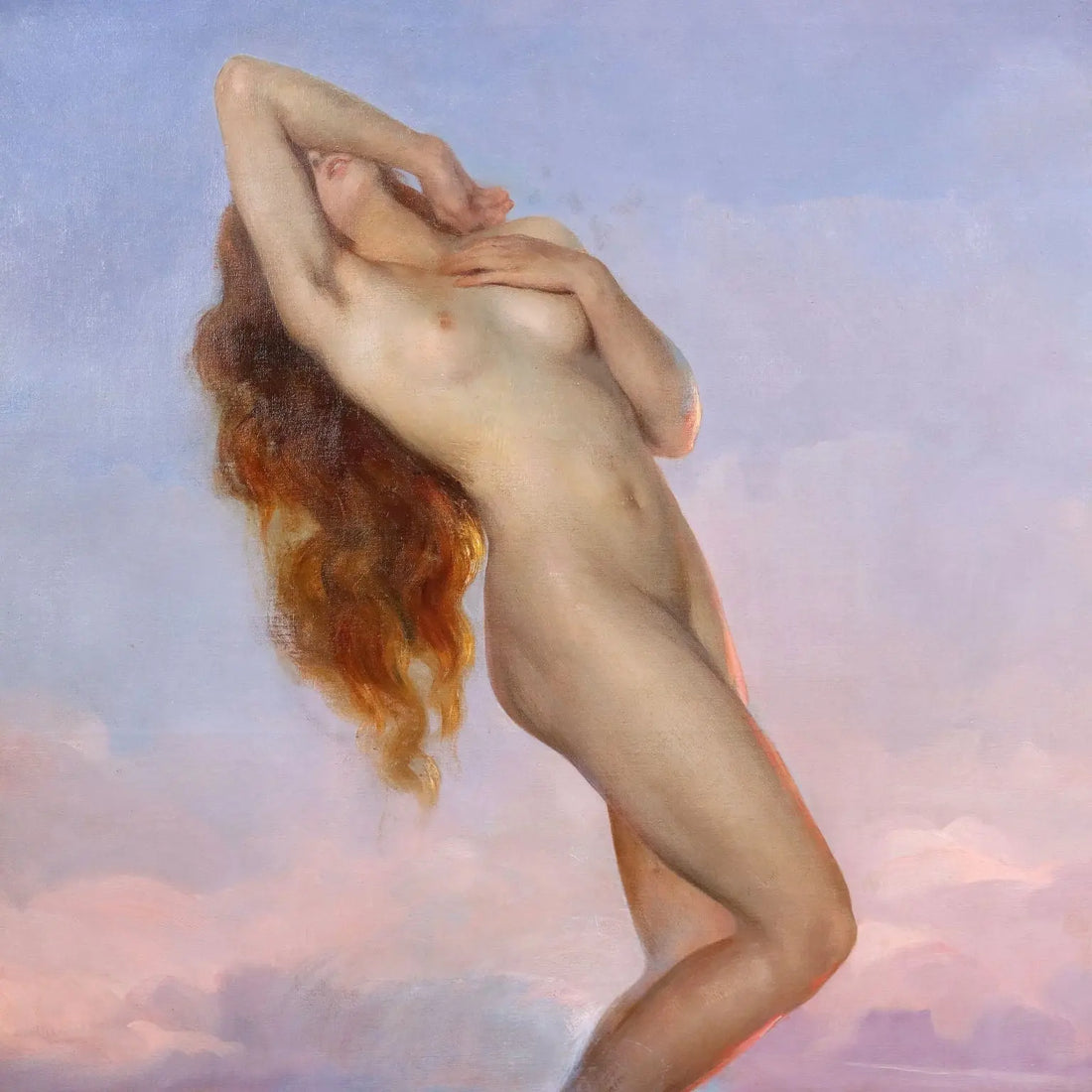 Modern Painting Signed Luigi Brignoli Oil on Canvas 1935 - The Birth of Venus, 1935 | Art | 20th Century