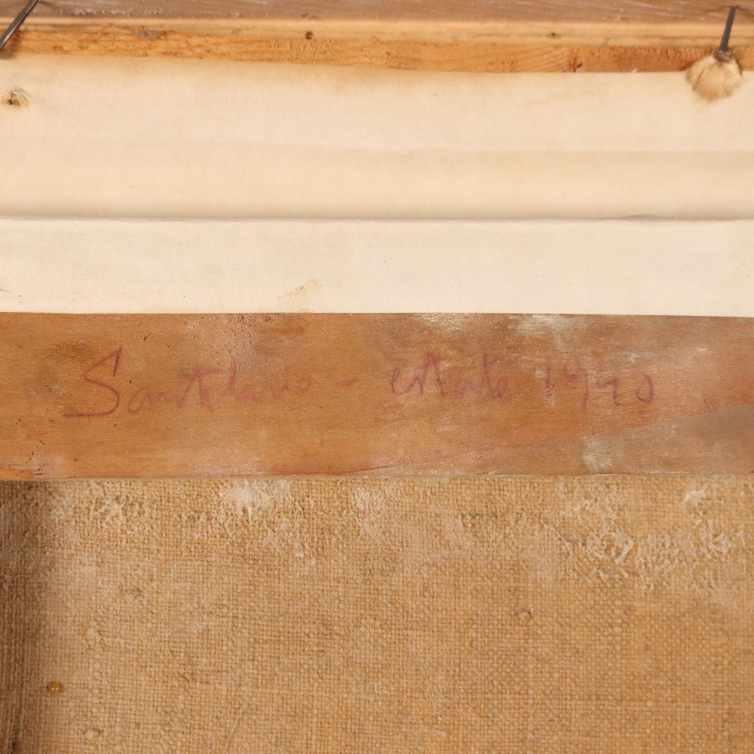 Sant'Ilario Modern Painting Signed Mario Guerzoni 1945 - Sant'Ilario 1945 | Art  20th Century