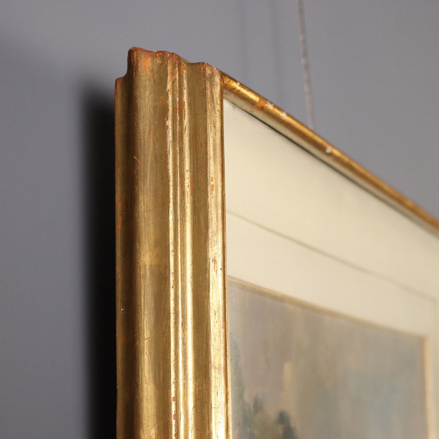 Sant'Ilario Modern Painting Signed Mario Guerzoni 1945 - Sant'Ilario 1945 | Art  20th Century