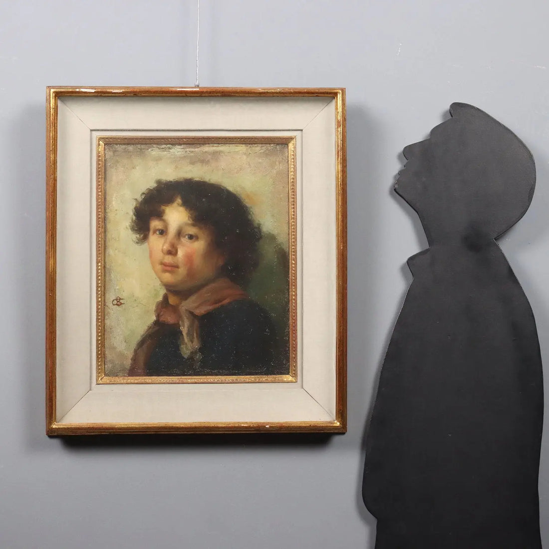Modern Painting Signed Casimiro Ottone Female Portrait XX Century - Portrait of Dorina | Art | 20th Century