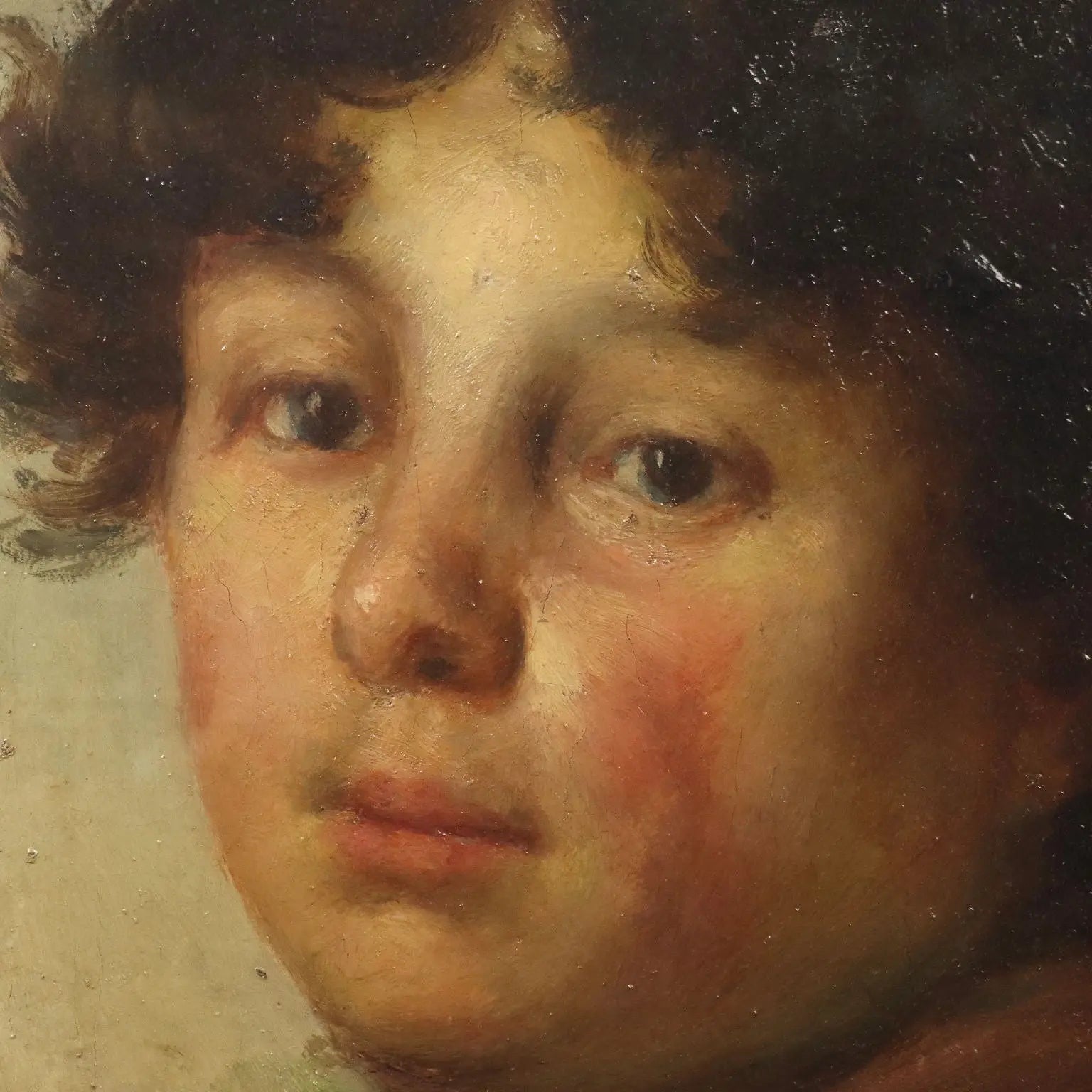 Modern Painting Signed Casimiro Ottone Female Portrait XX Century - Portrait of Dorina | Art | 20th Century