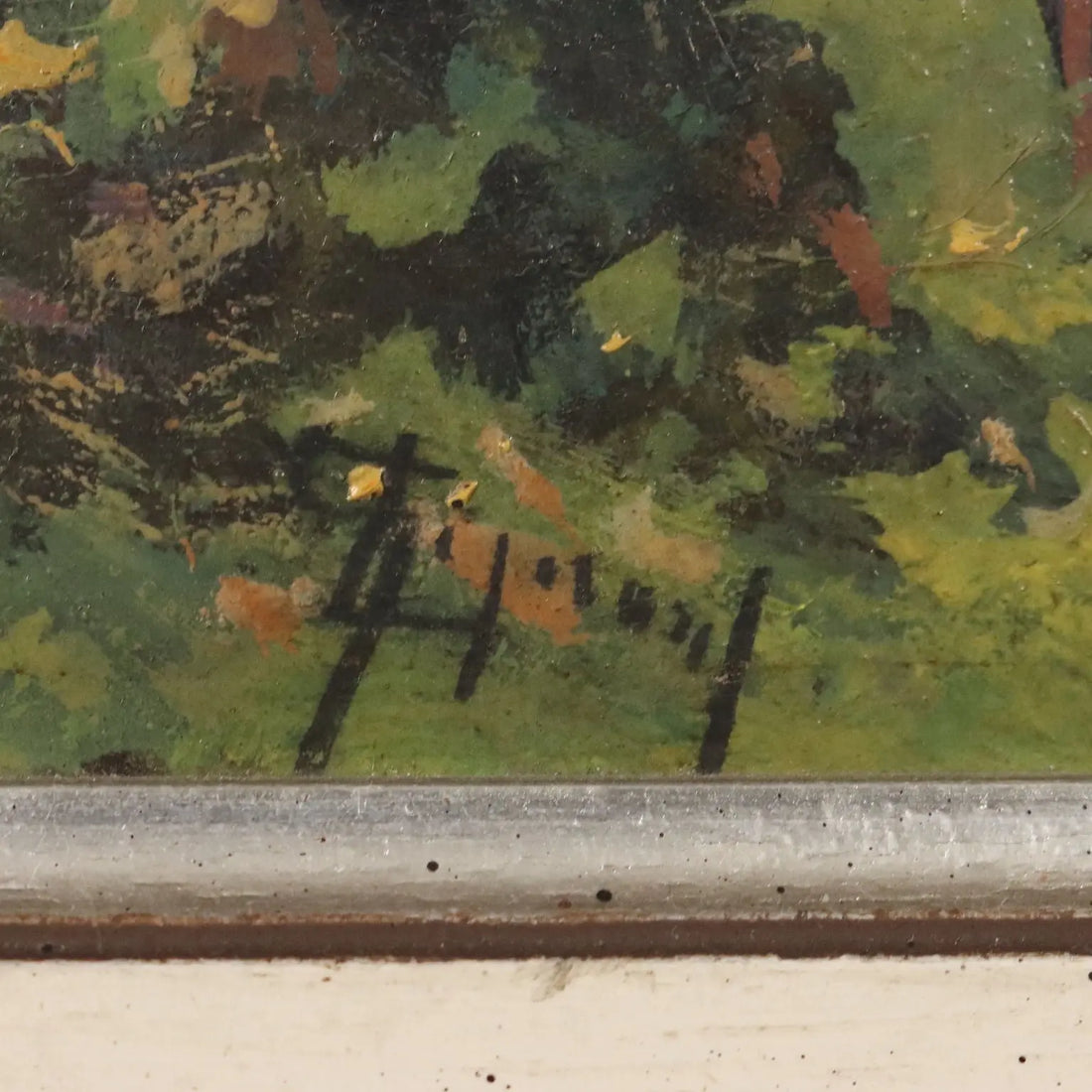 Modern Painting Signed Lorenzo Gignous Peasant at Work '900 - Peasant at Work | Art | 20th Century