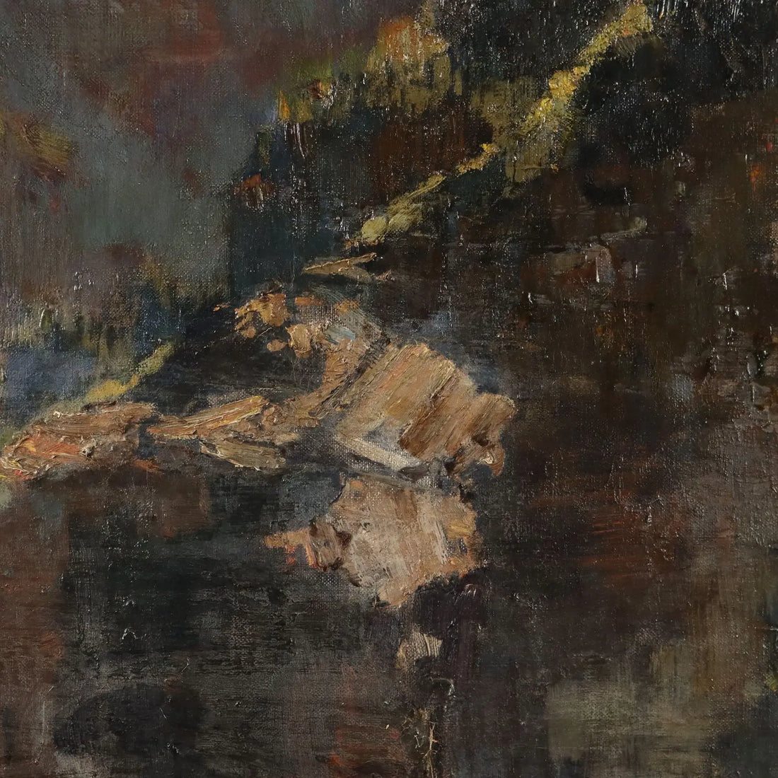 Modern Painting Signed Ludovico Zambeletti Val Vogna XX Century - Val Vogna | Art | 20th Century