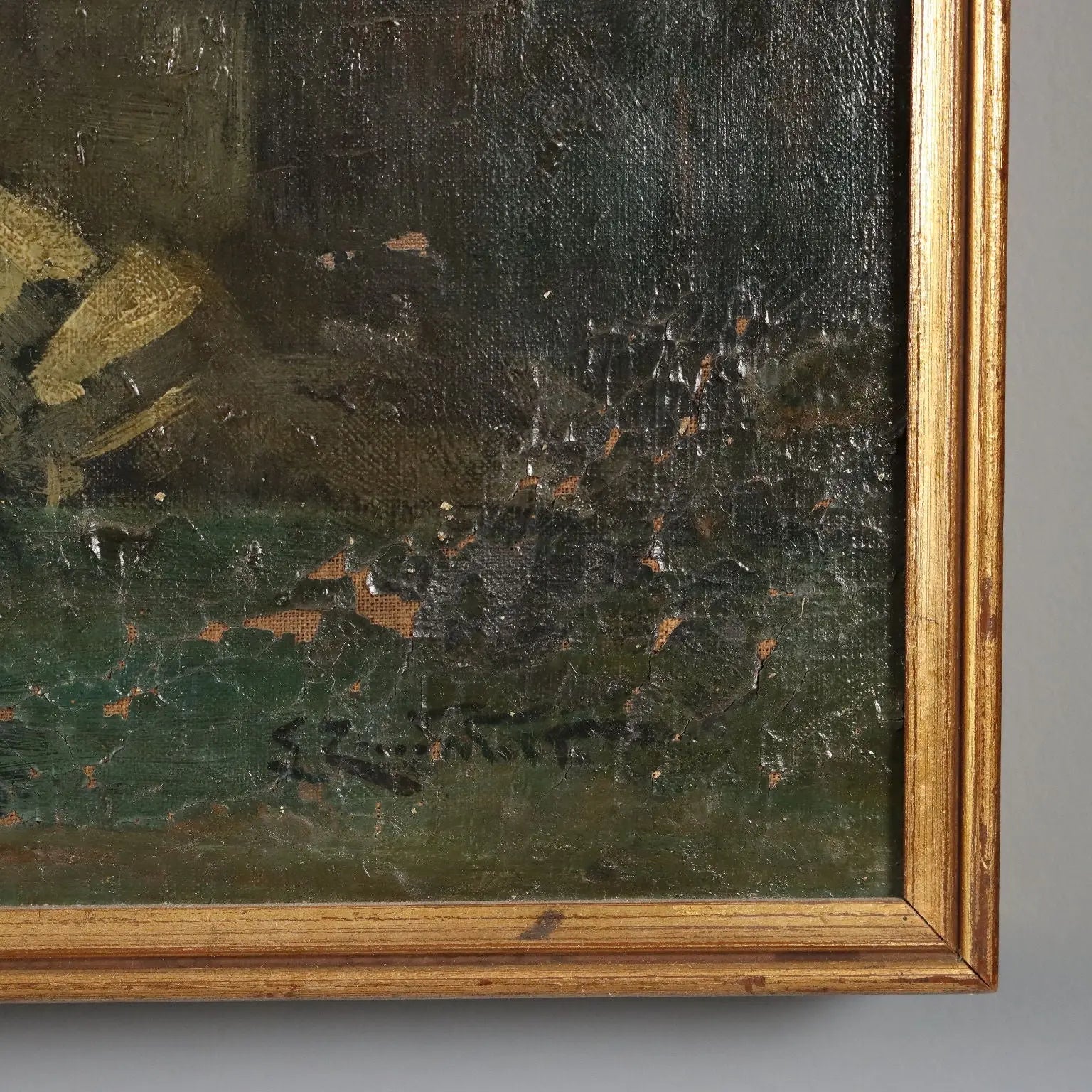 Modern Painting Signed Ludovico Zambeletti Val Vogna XX Century - Val Vogna | Art | 20th Century