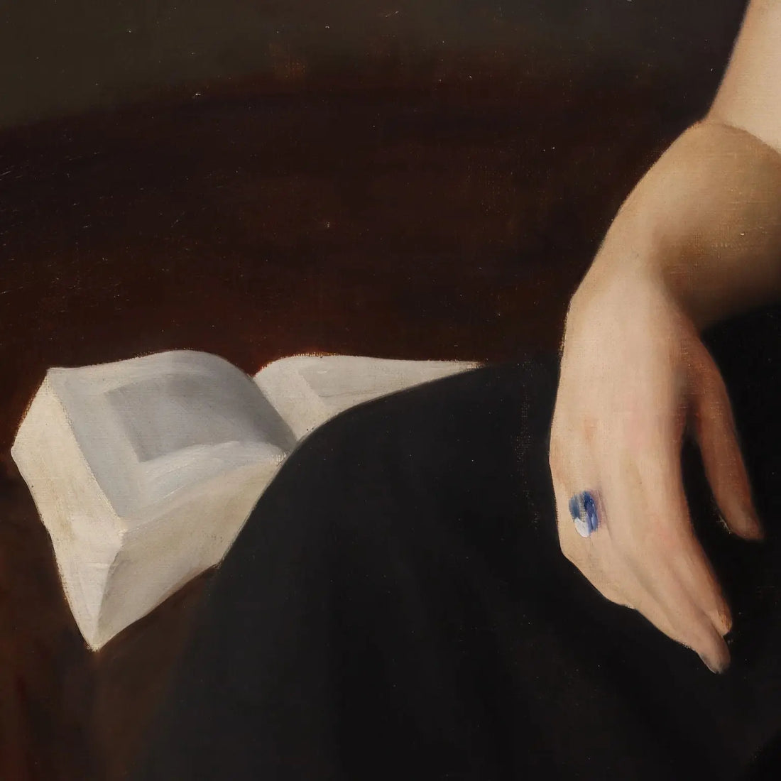 Modern Painting Signed Ugo Celada da Virgilio XX Century - Portrait of a Lady | Art | 20th Century