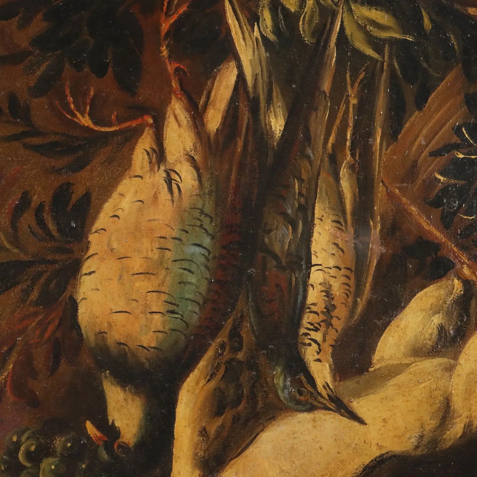 Modern Painting Composition with Game Oil on Canvas XX Century