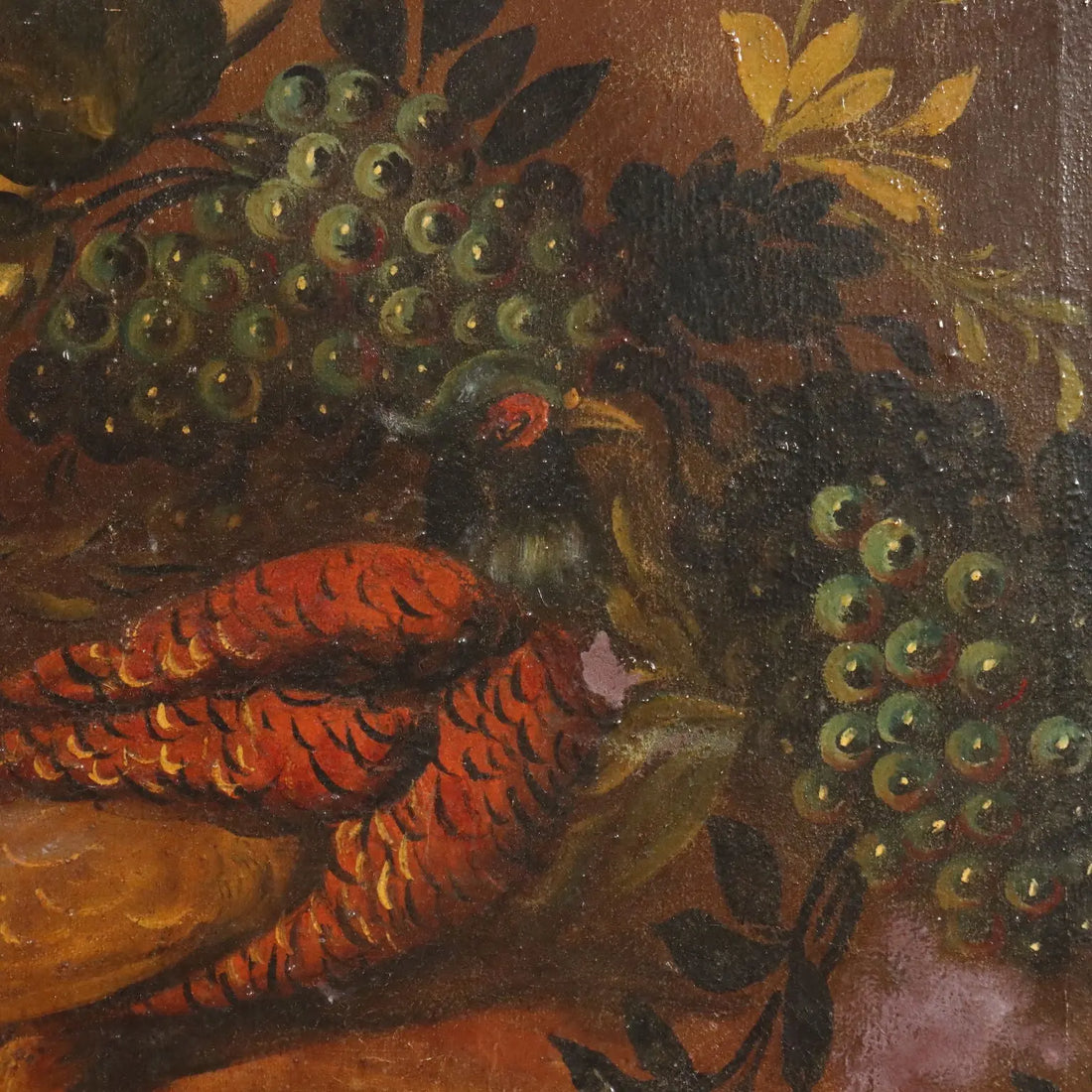 Modern Painting Composition with Game Oil on Canvas XX Century