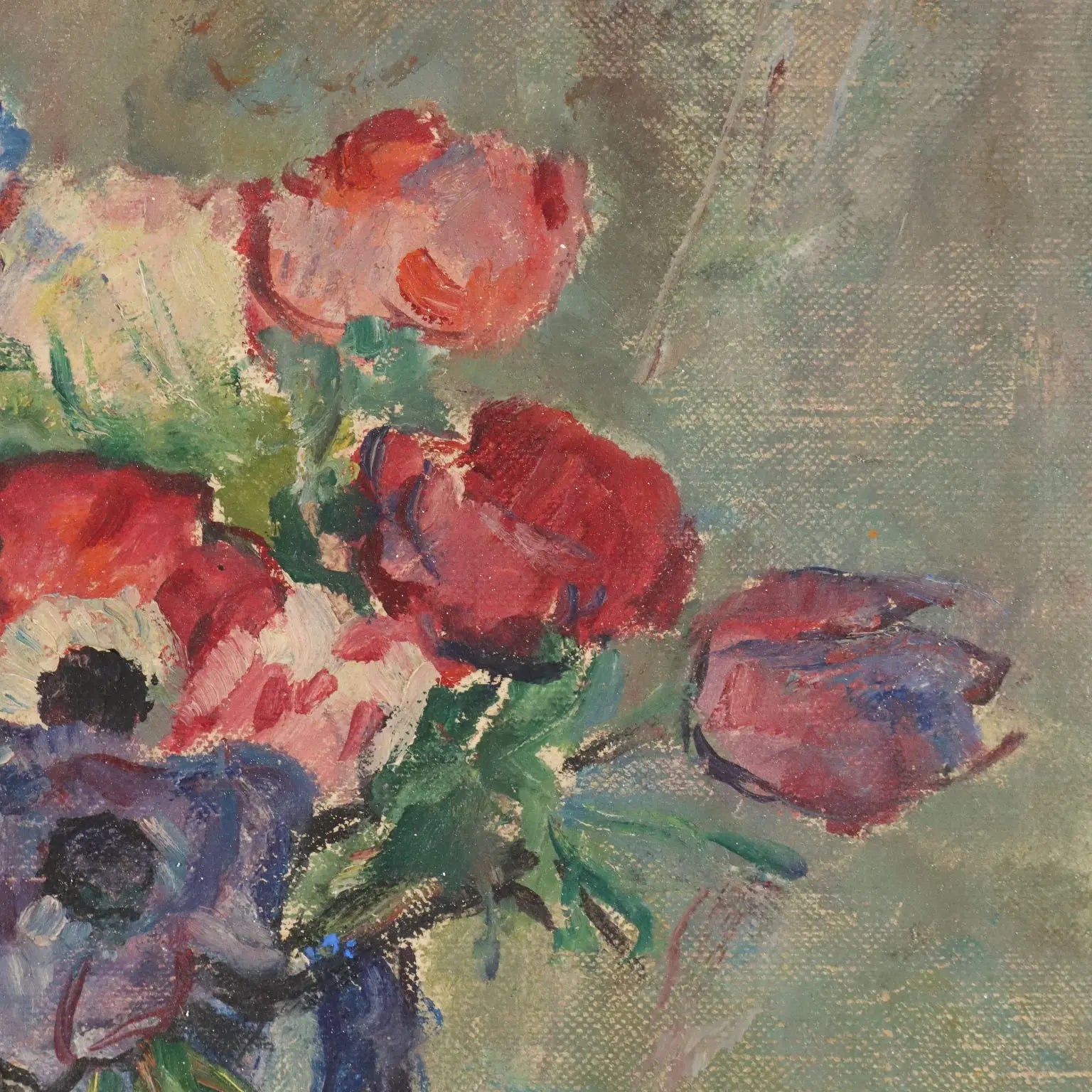 Modern Painting Signed Carlo Cherubini Oil on Canvas XX Century