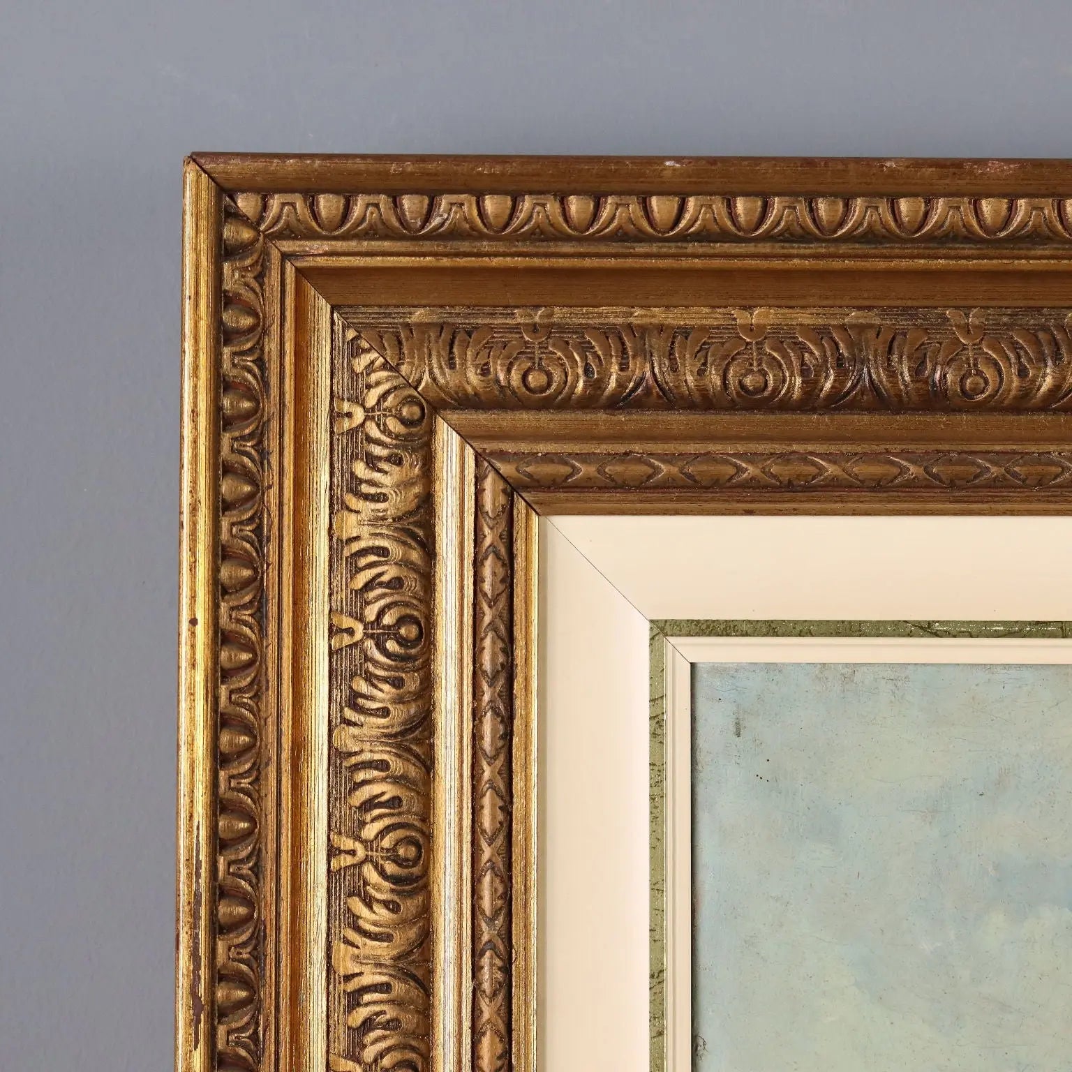 Antique Painting Signed Piero Todeschini Oil on Canvas 1939