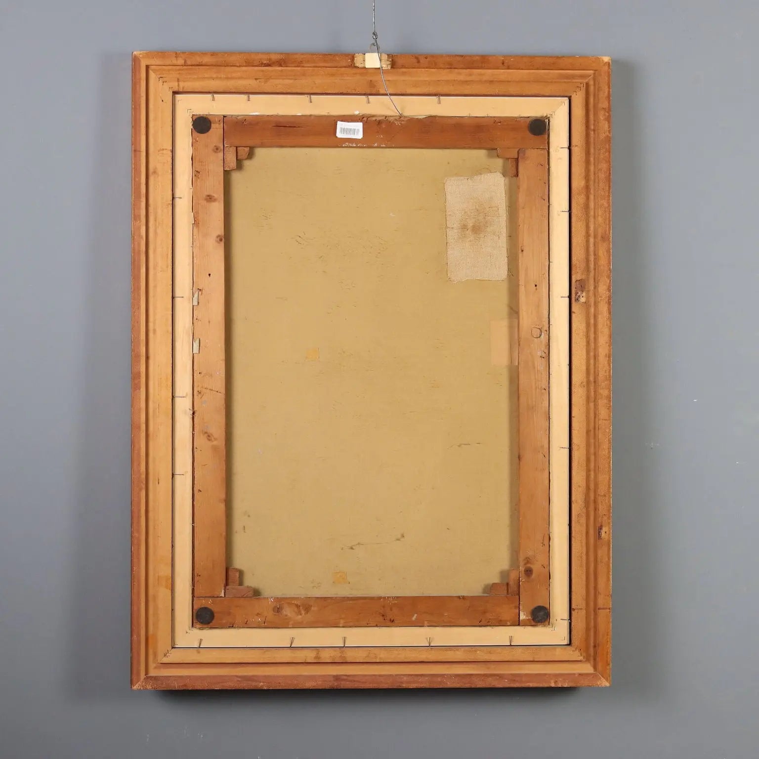Antique Painting Signed Piero Todeschini Oil on Canvas 1939
