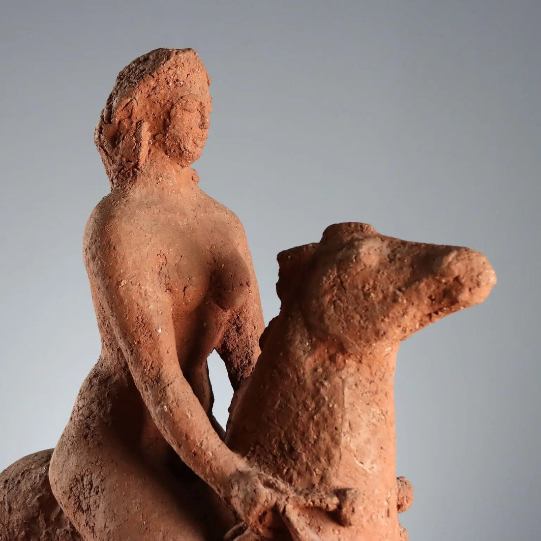 Modern Sculpture Signed José Pizzo My Rocking Horse 1961