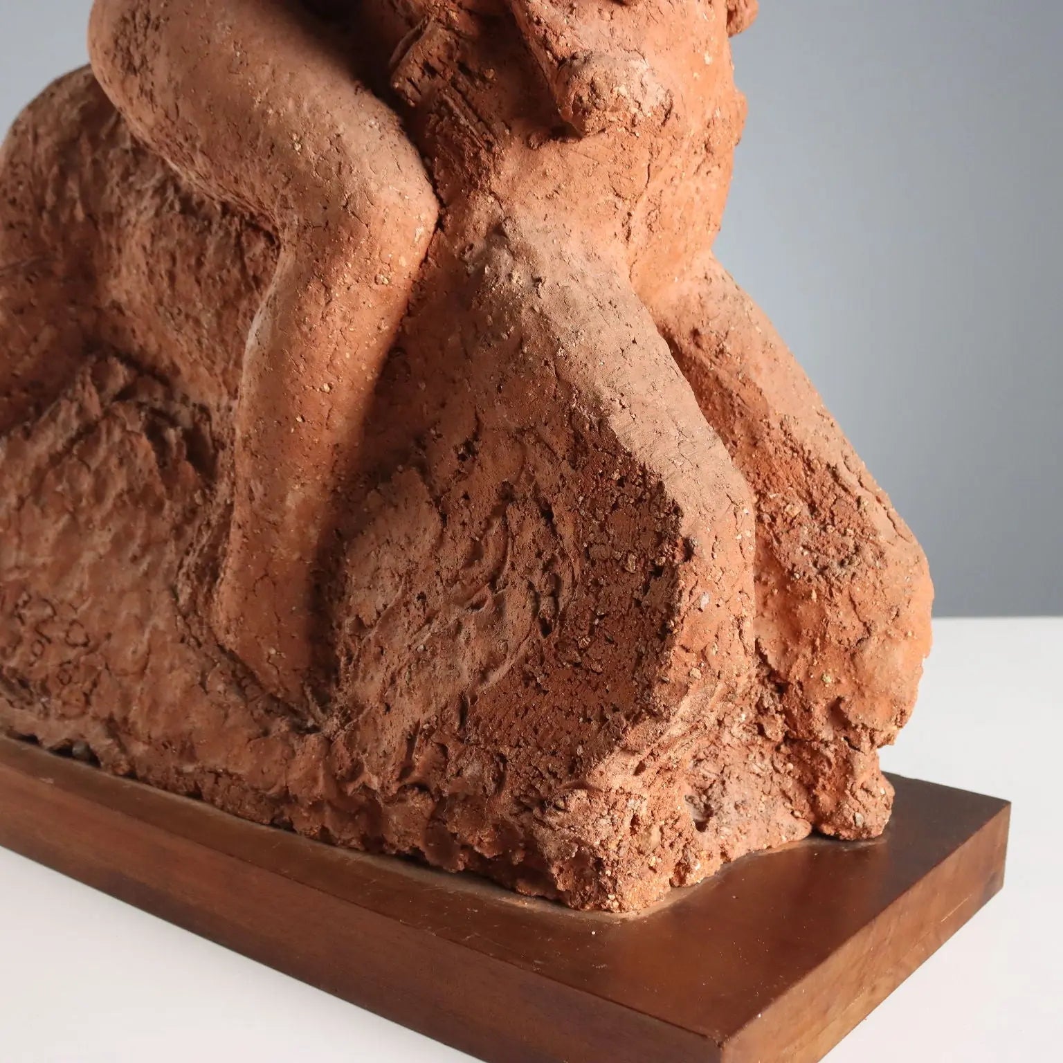 Modern Sculpture Signed José Pizzo My Rocking Horse 1961