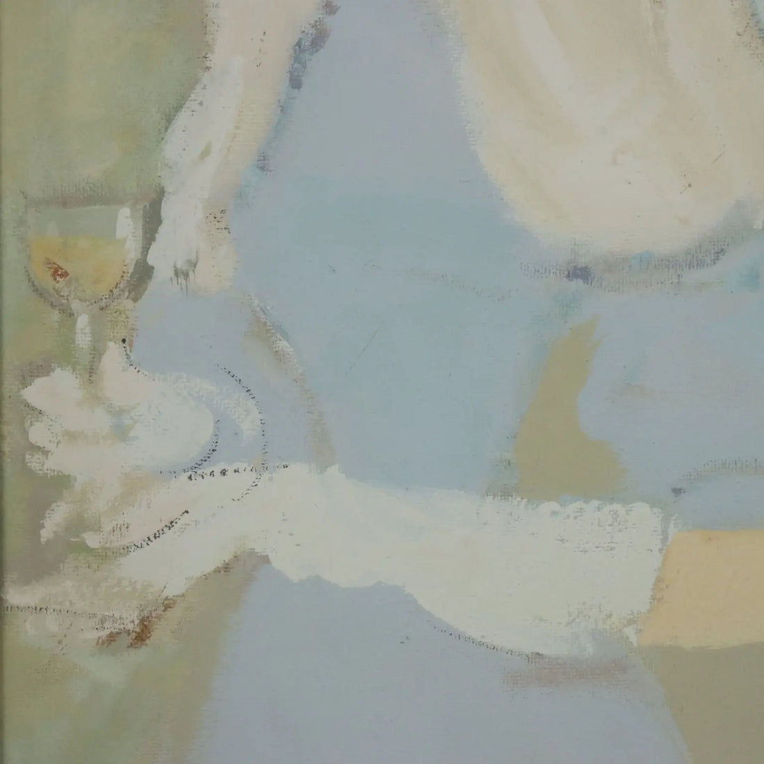 Modern Painting Signed Leonardo Stroppa Female Figure '900