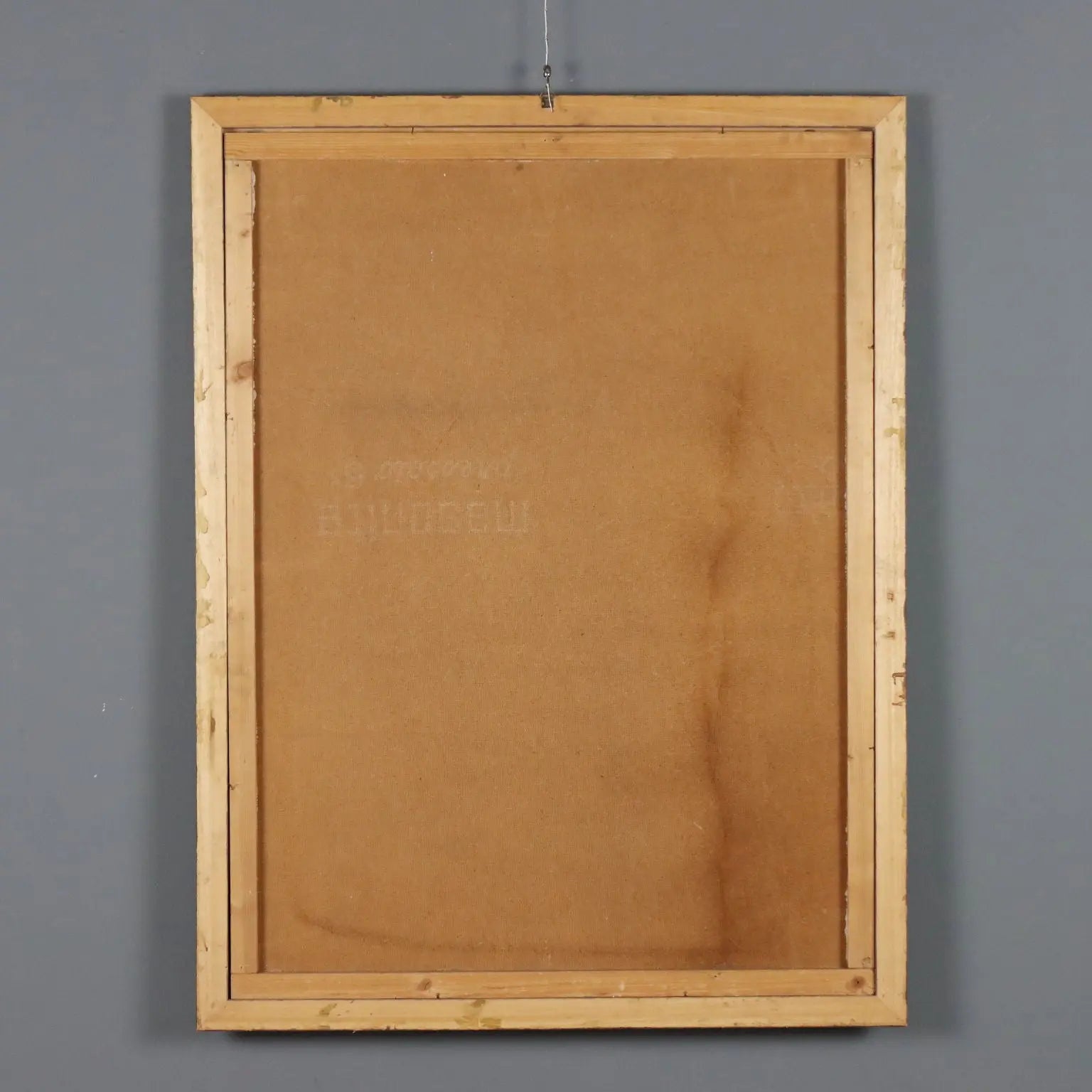 Modern Painting by Leonardo Stroppa Oil on Plywood XX Century
