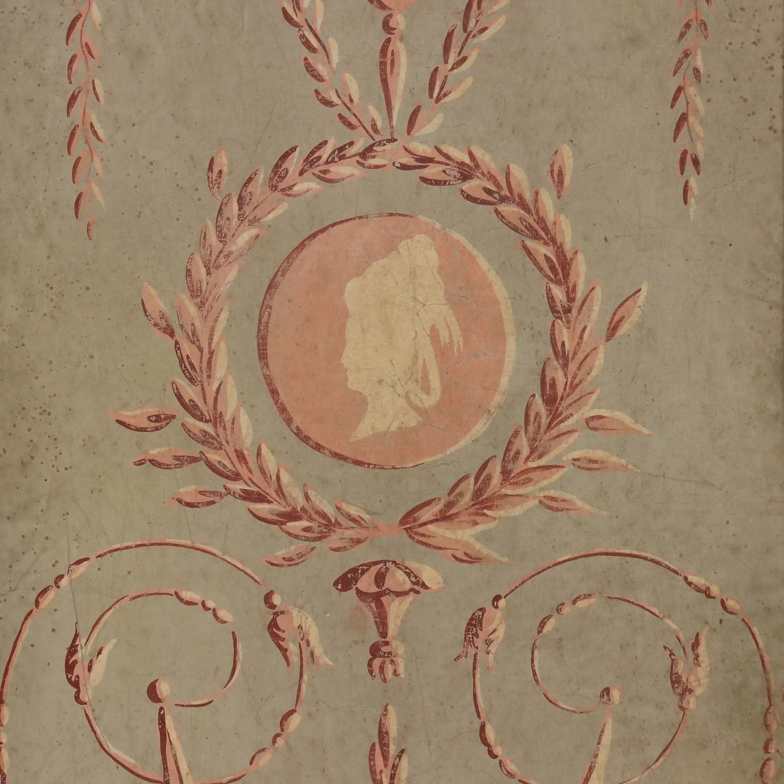 Modern Decorative Panel Oil on Cardboard Italy XX Century