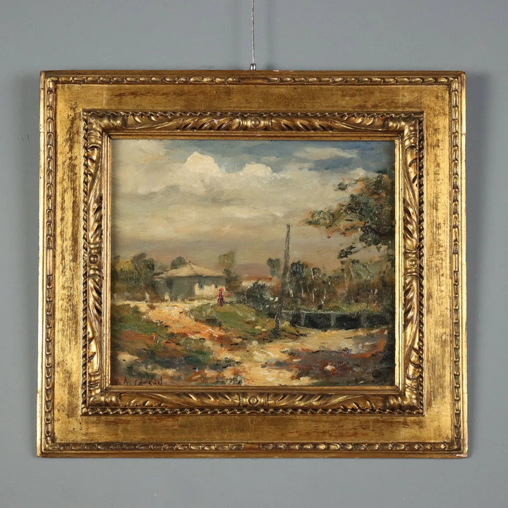 Modern Painting Vittore Antonio Cargnel Montebelluna Meriggio 1929