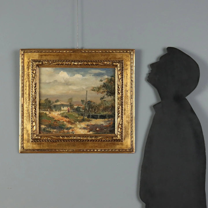 Modern Painting Vittore Antonio Cargnel Montebelluna Meriggio 1929