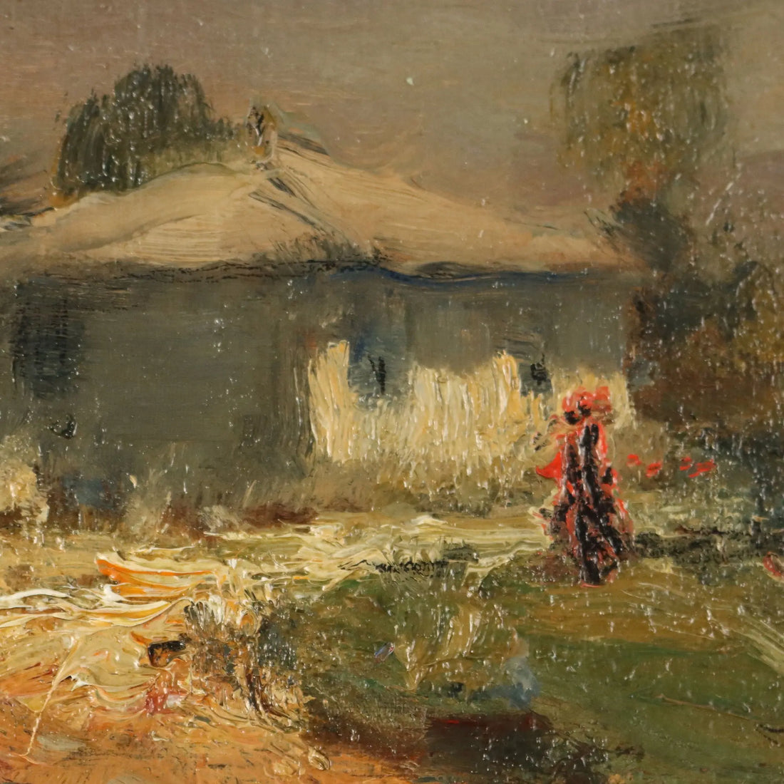 Modern Painting Vittore Antonio Cargnel Montebelluna Meriggio 1929
