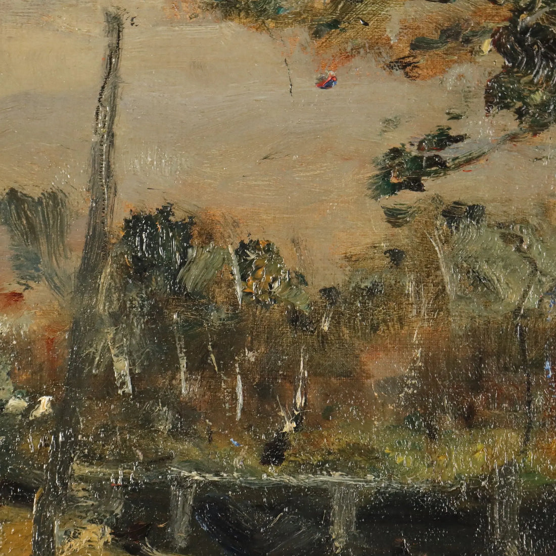 Modern Painting Vittore Antonio Cargnel Montebelluna Meriggio 1929