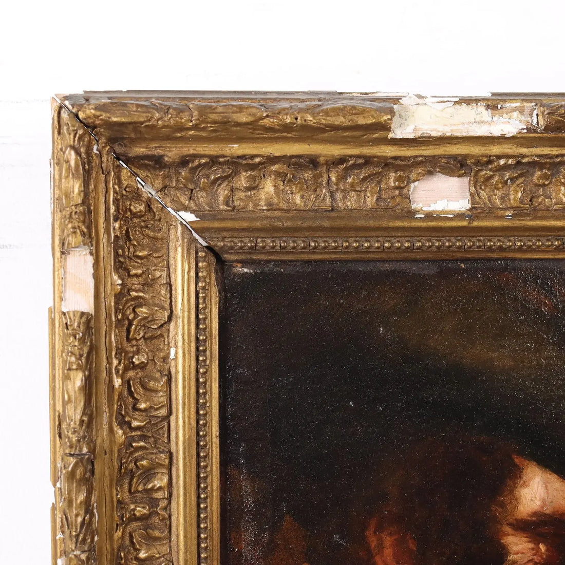 Oil on Canvas Satyrical Portrait France XIX Century | Art | 19th Century