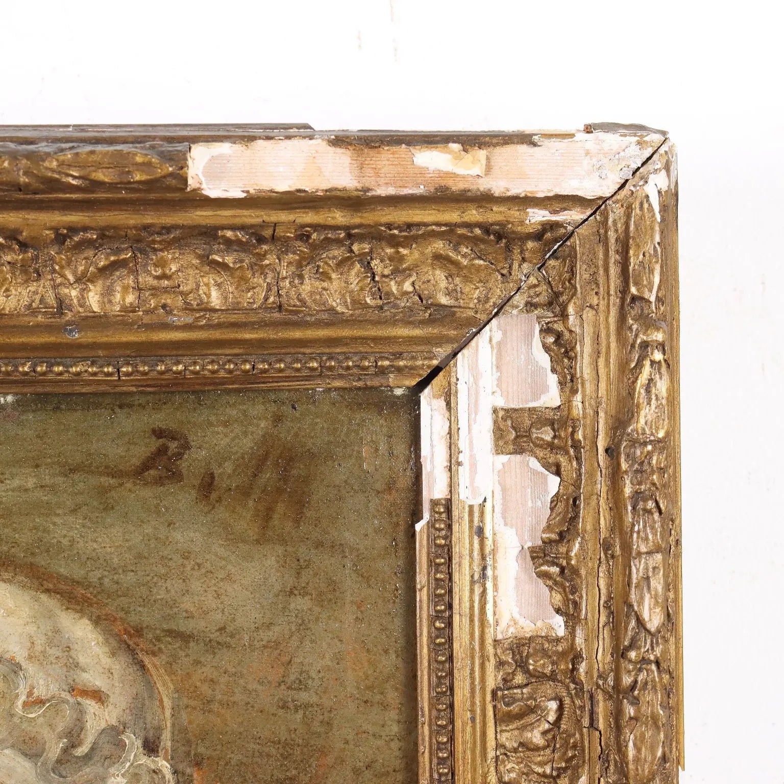 Oil on Canvas Satyrical Portrait France XIX Century | Art | 19th Century